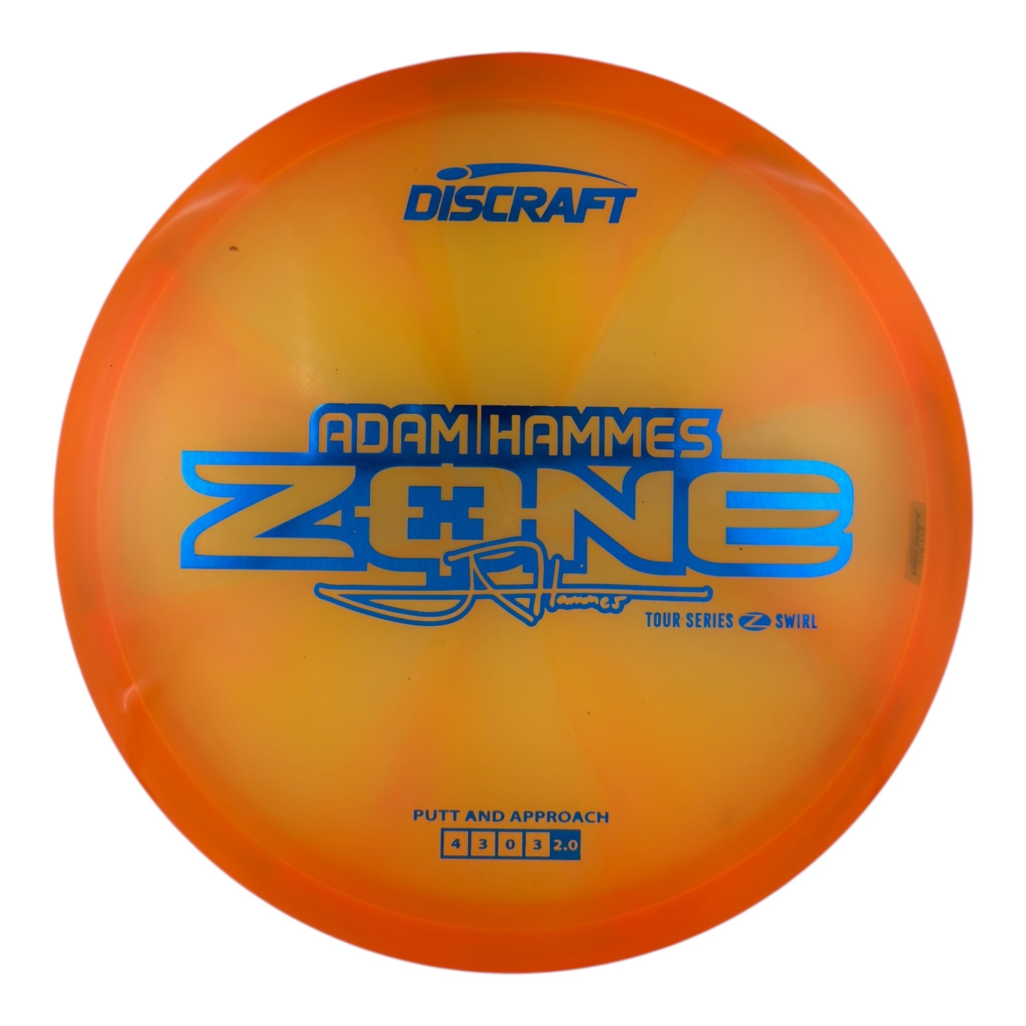 Discraft Zone - Z Swirl Plastic - Adam Hammes 2025 Tour Series
