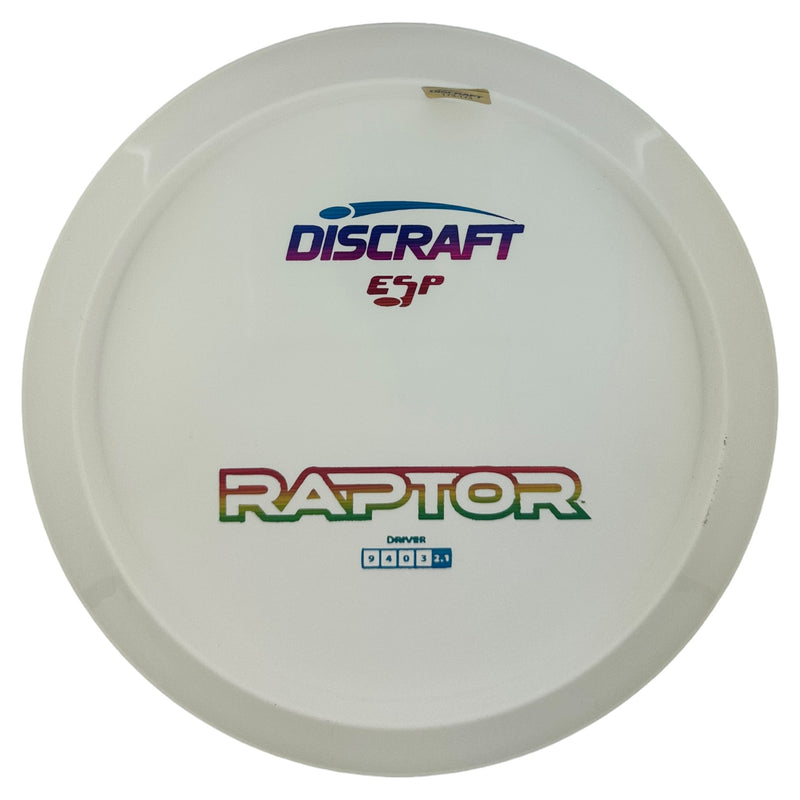 Discraft Raptor - ESP Blank White Bottom Stamp