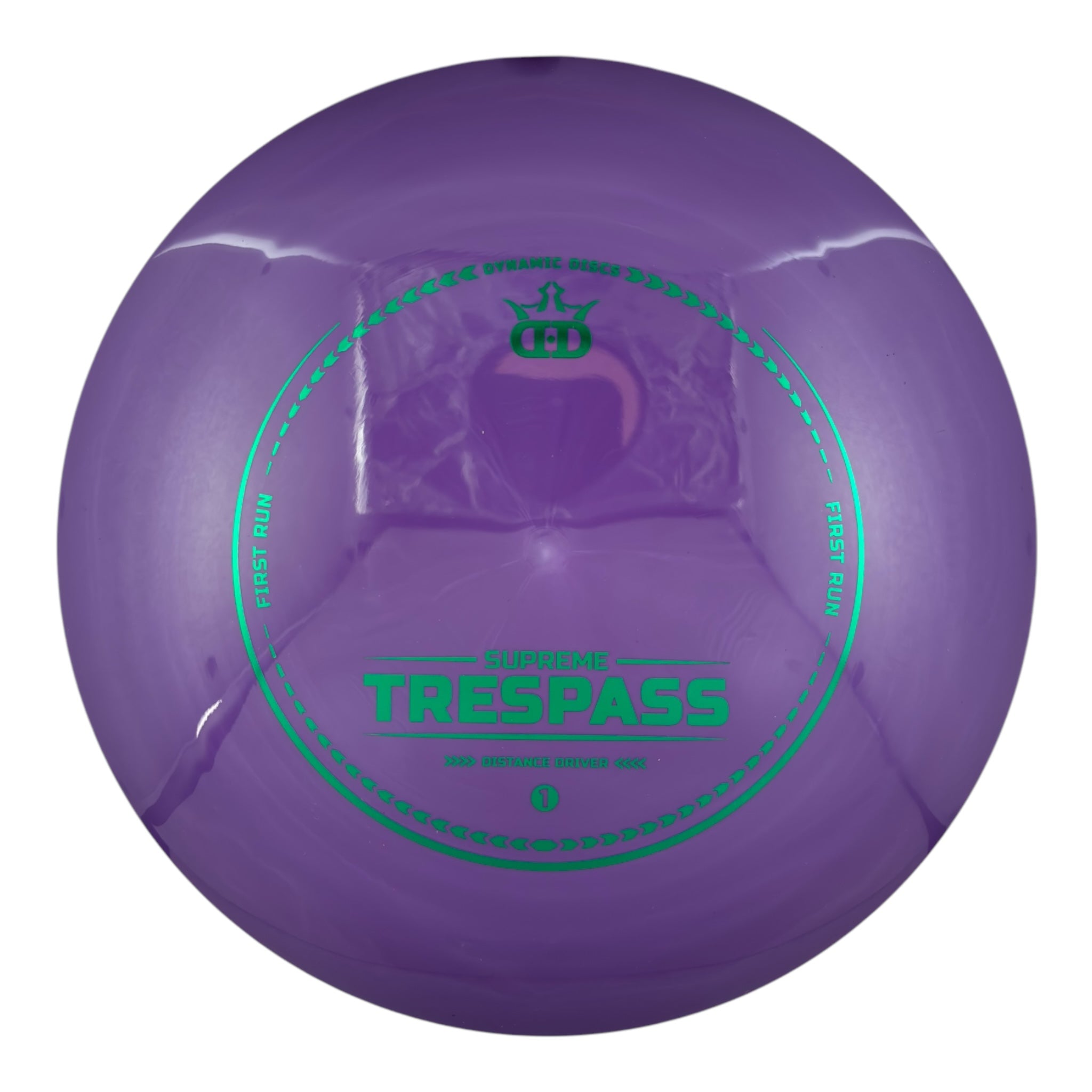 Dynamic Discs Trespass - Supreme Plastic - First Run