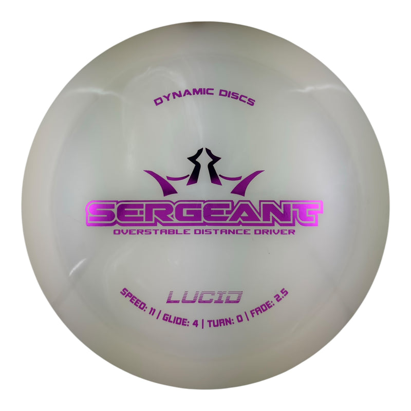 Dynamics Disc Sergeant - Lucid Plastic