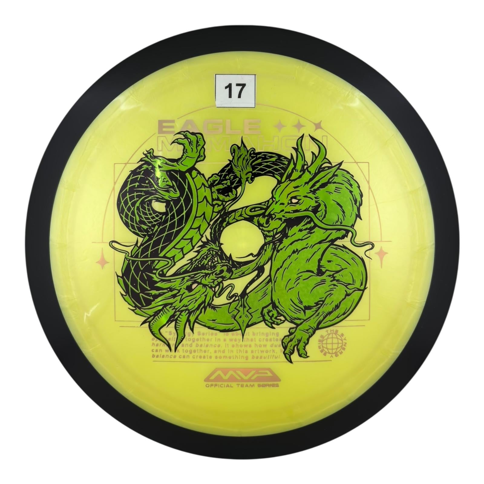 MVP Dimension - Plasma Plastic - Eagle McMahon Team Series