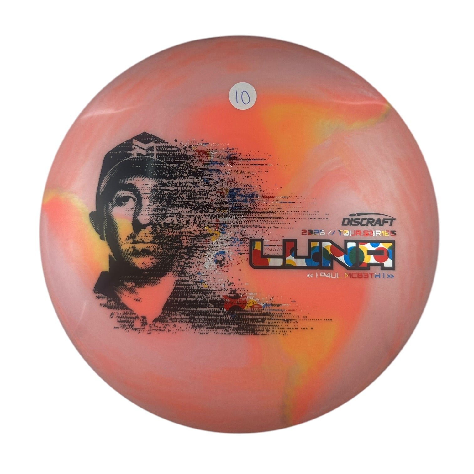 Discraft Luna - Special Blend Plastic - Paul McBeth 2026 Tour Series
