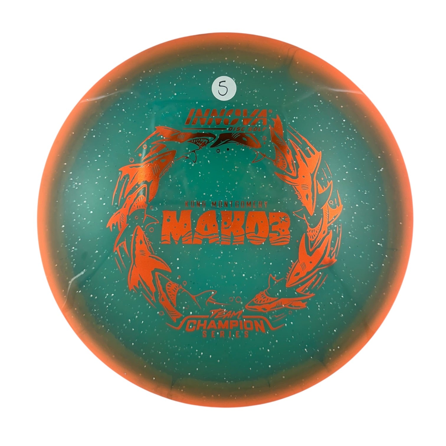 Innova Mako3 - Metalflake Halo Champion Plastic - Kona Montgomery 2026 Tour Series