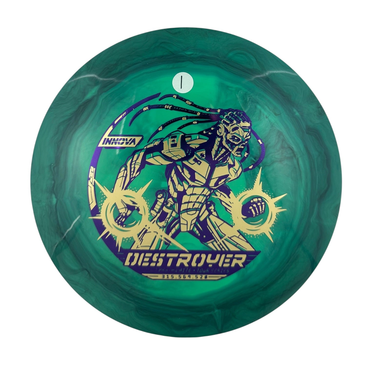Innova Destroyer - Swirled Star Plastic - Philo Brathwaite 2026 Tour Series