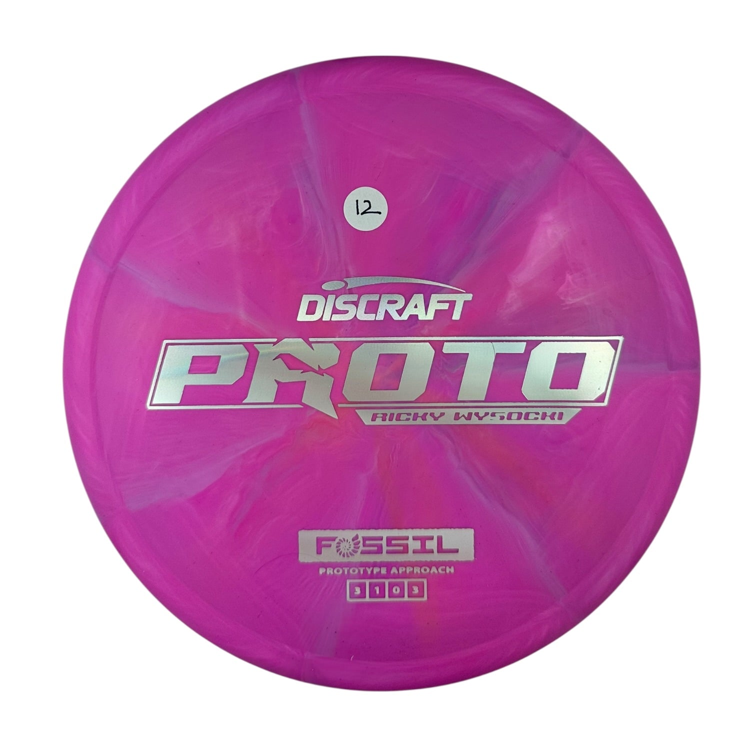 Discraft Fossil - Fossil - Ricky Wysocki CT Swirl Plastic