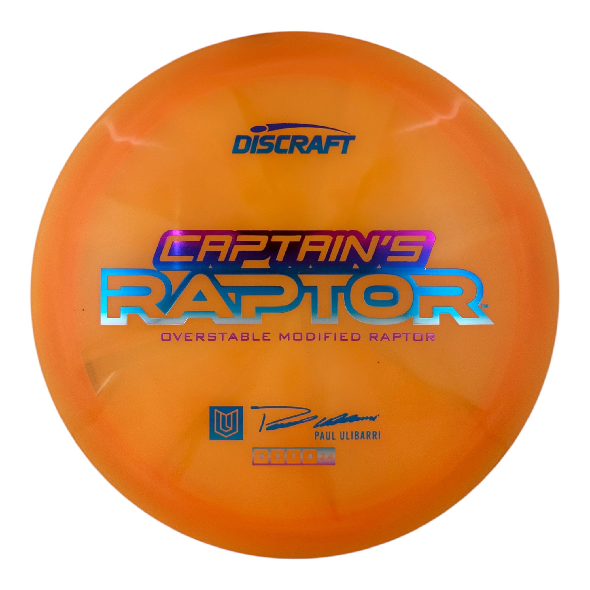 Discraft Captains Raptor 2025 - Z Swirl Plastic