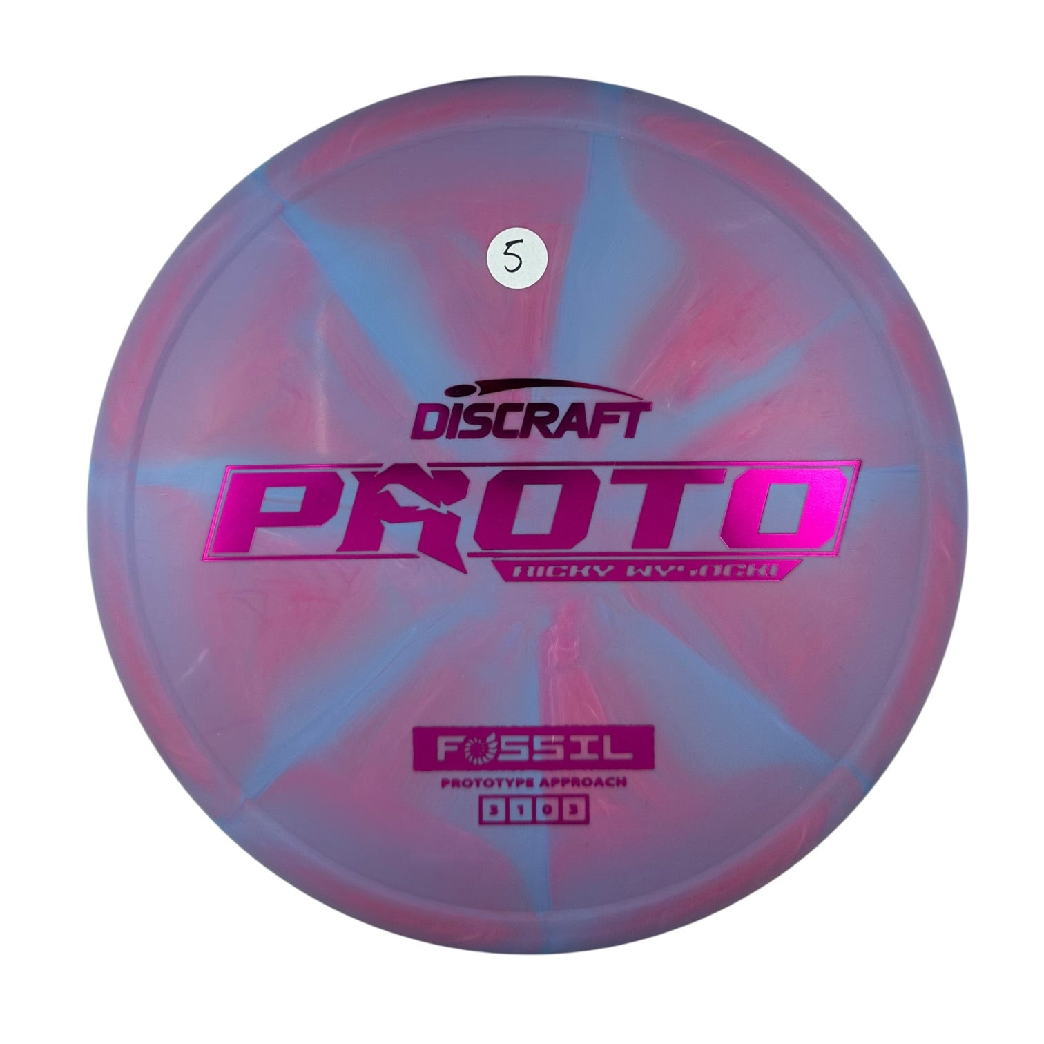 Discraft Fossil - Fossil - Ricky Wysocki CT Swirl Plastic