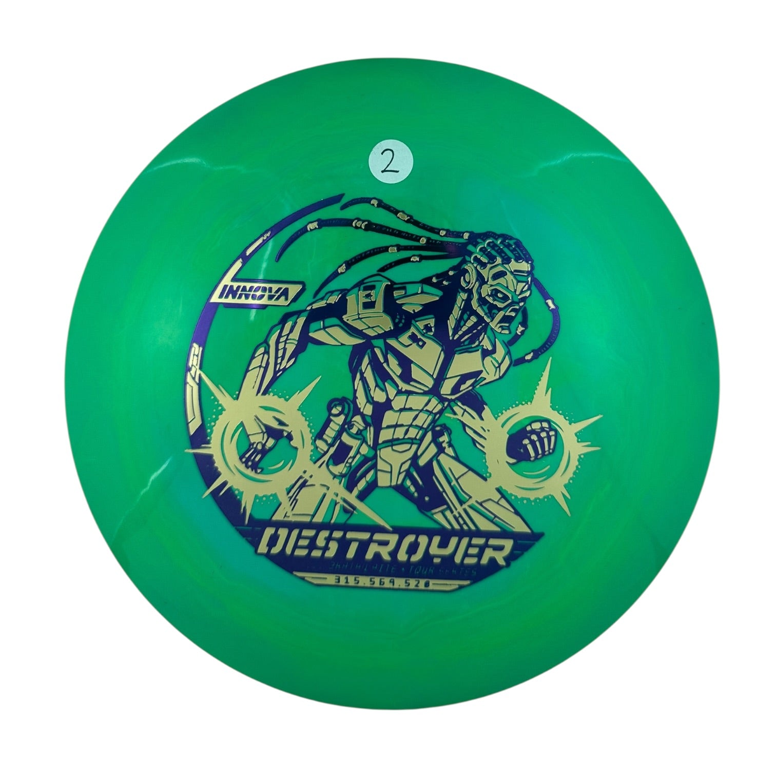 Innova Destroyer - Swirled Star Plastic - Philo Brathwaite 2026 Tour Series