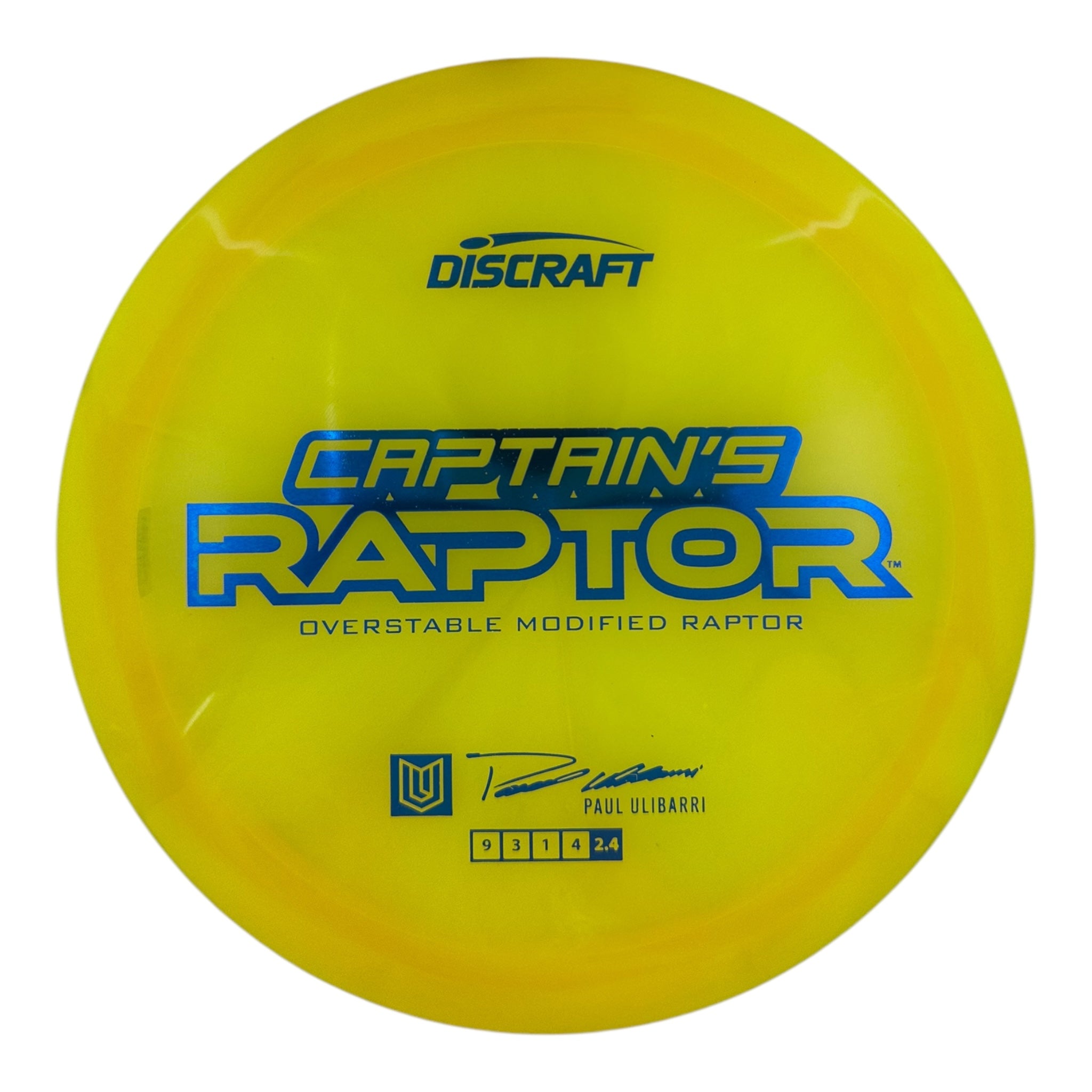 Discraft Captains Raptor 2025 - Z Swirl Plastic