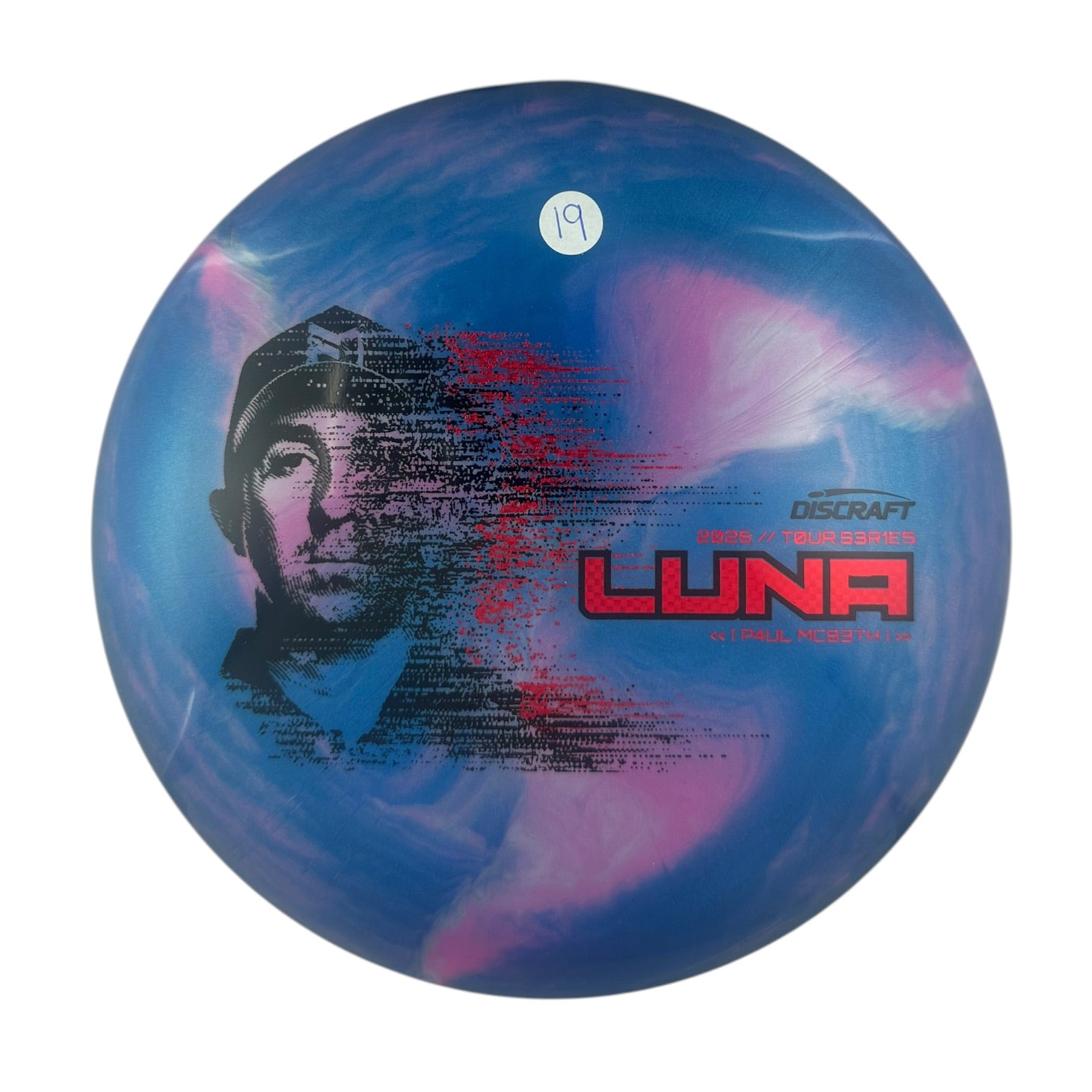 Discraft Luna - Special Blend Plastic - Paul McBeth 2026 Tour Series