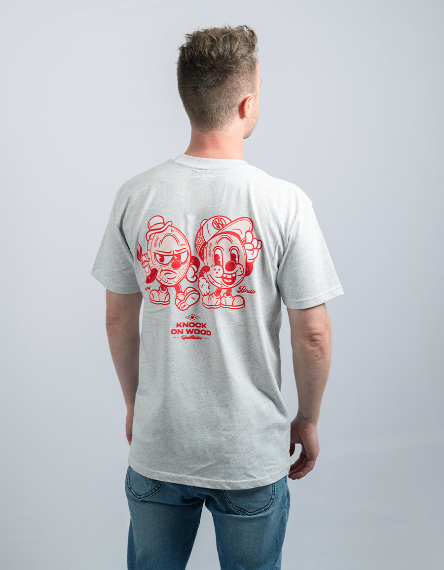 Knock On Wood Mascot Casual Tee