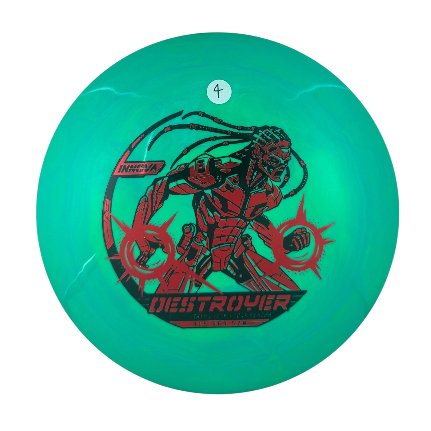 Innova Destroyer - Swirled Star Plastic - Philo Brathwaite 2026 Tour Series