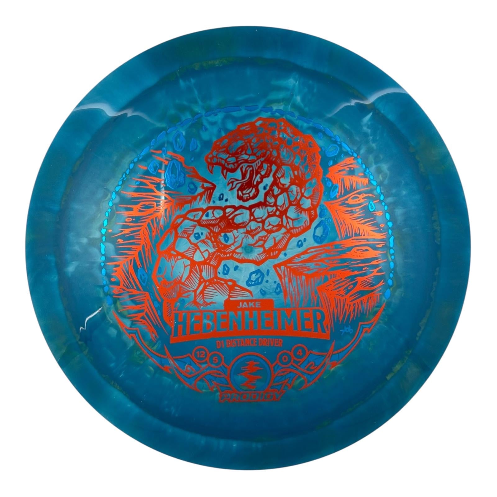 Prodigy D1 - 750 Spectrum Plastic - Jake Hebenheimer 2025 Signature Series