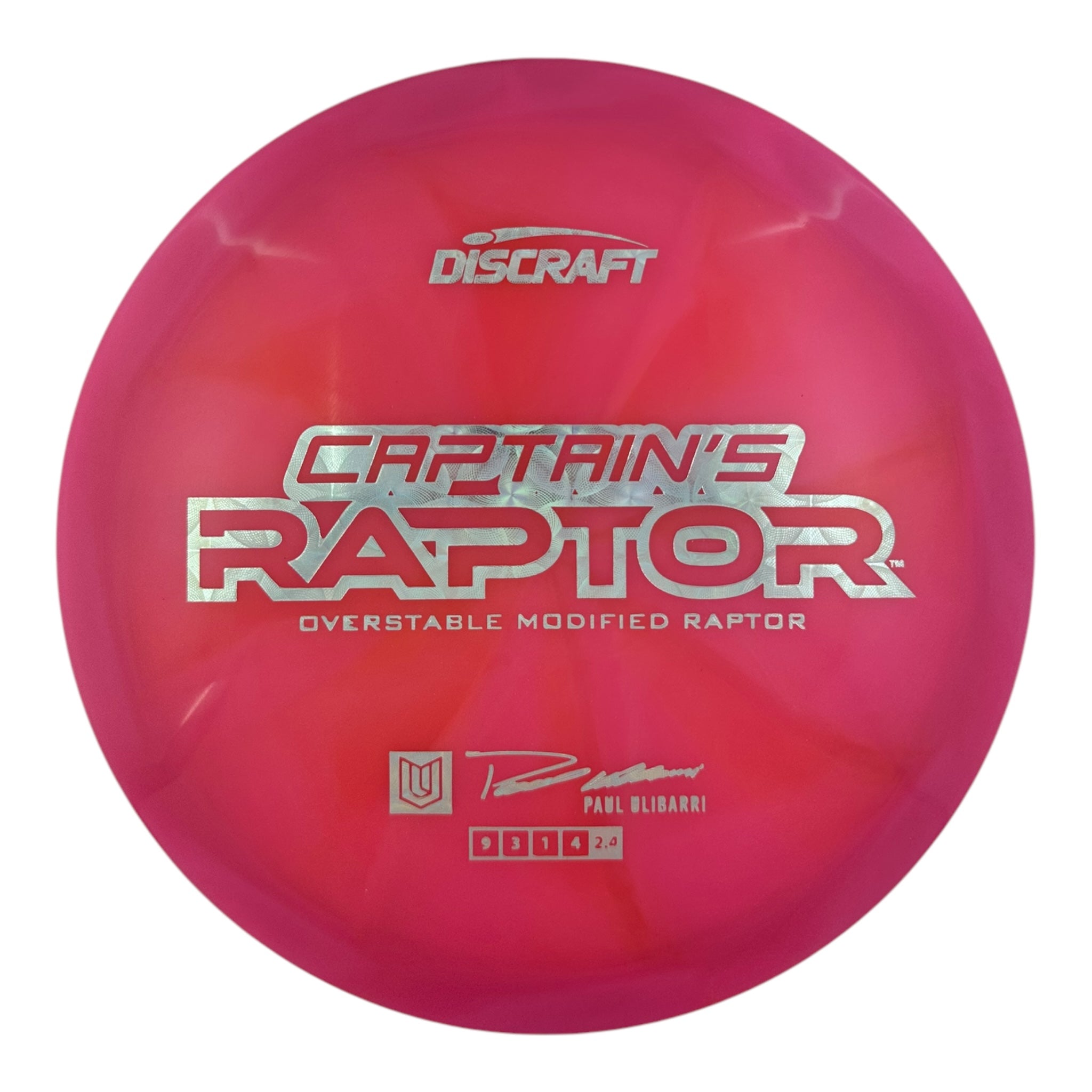 Discraft Captains Raptor 2025 - Z Swirl Plastic