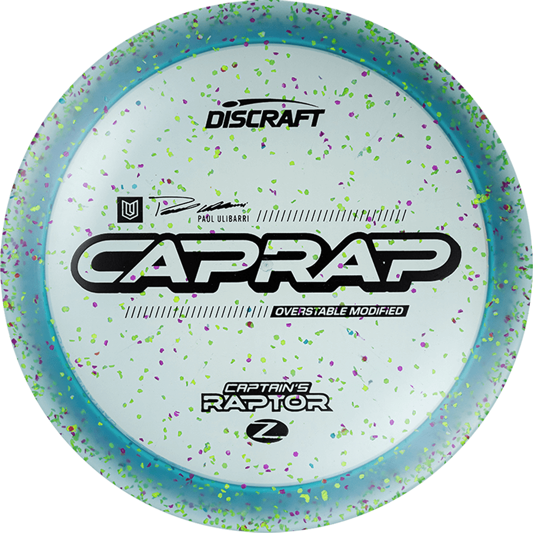 Discraft Captains Raptor 2026 - Z Confetti Plastic - Paul Ulibarri