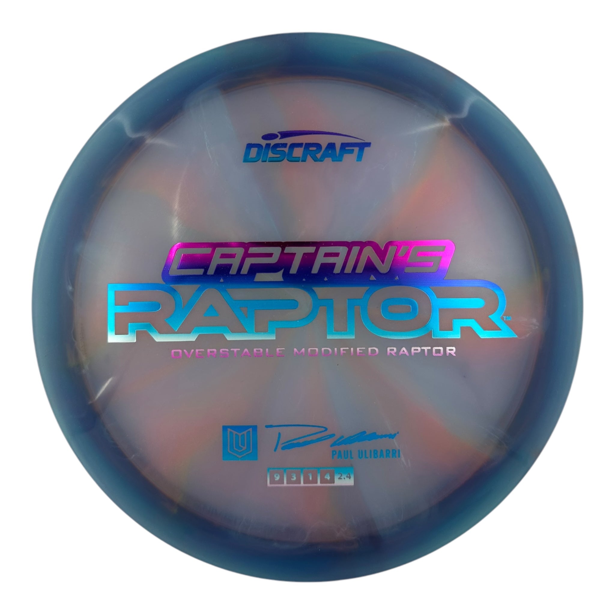 Discraft Captains Raptor 2025 - Z Swirl Plastic