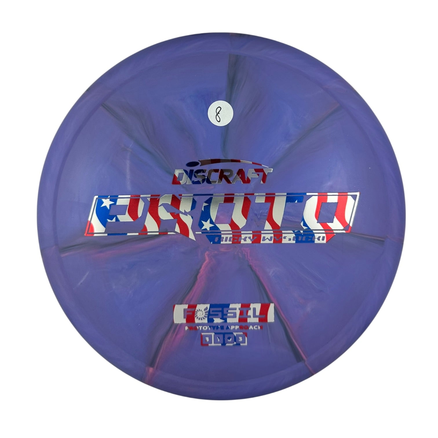 Discraft Fossil - Fossil - Ricky Wysocki CT Swirl Plastic