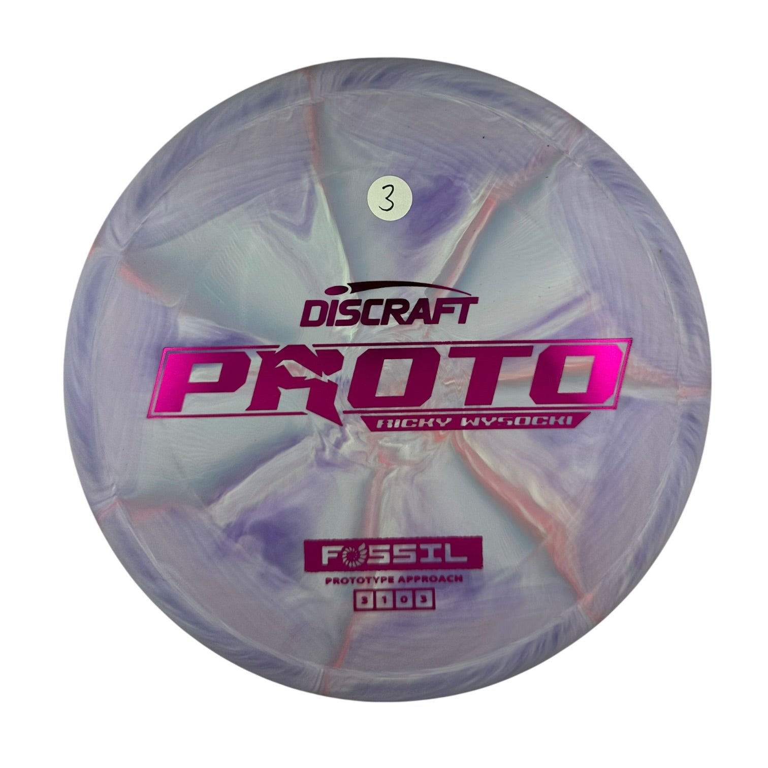 Discraft Fossil - Fossil - Ricky Wysocki CT Swirl Plastic