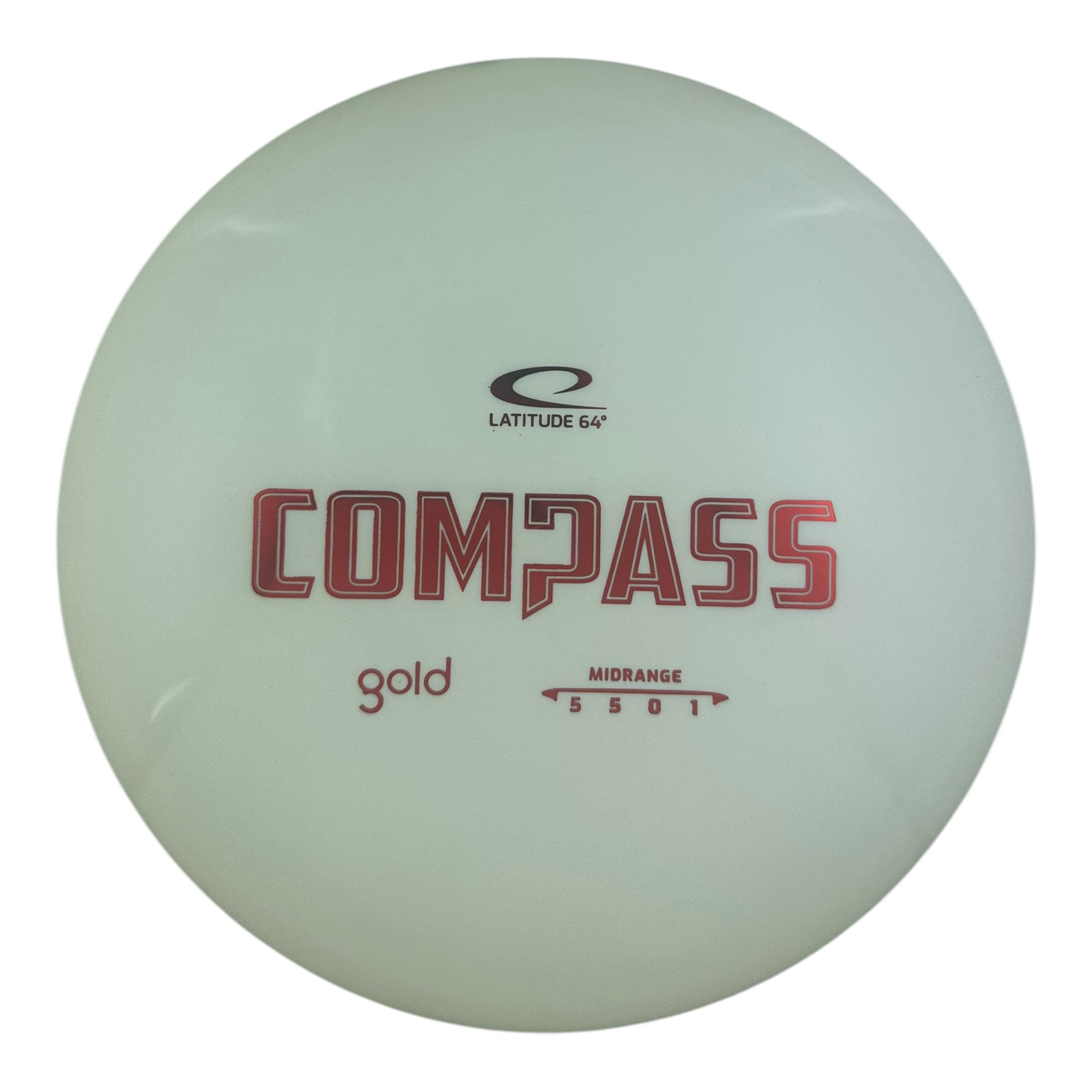 Latitude 64 Compass - Gold Plastic
