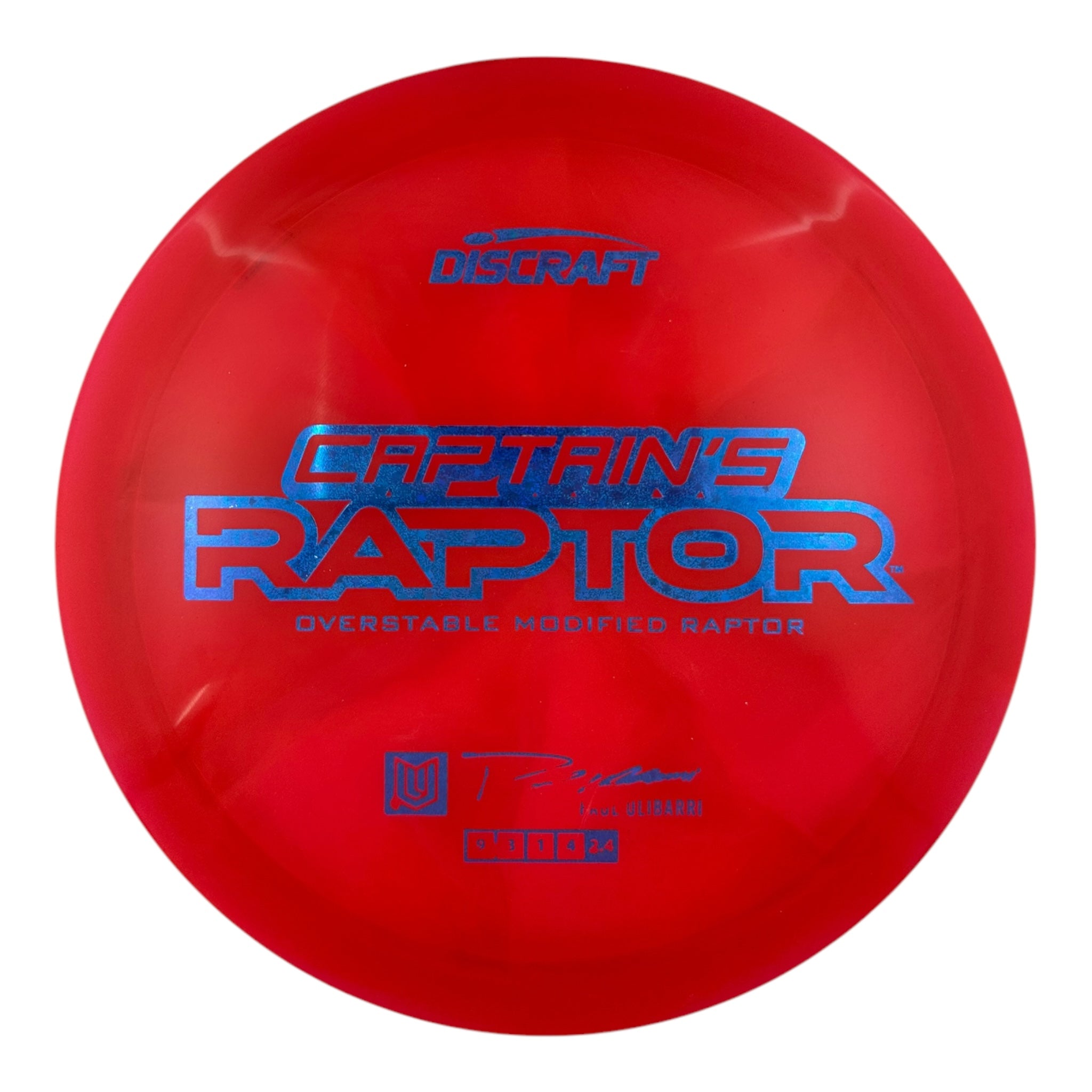 Discraft Captains Raptor 2025 - Z Swirl Plastic