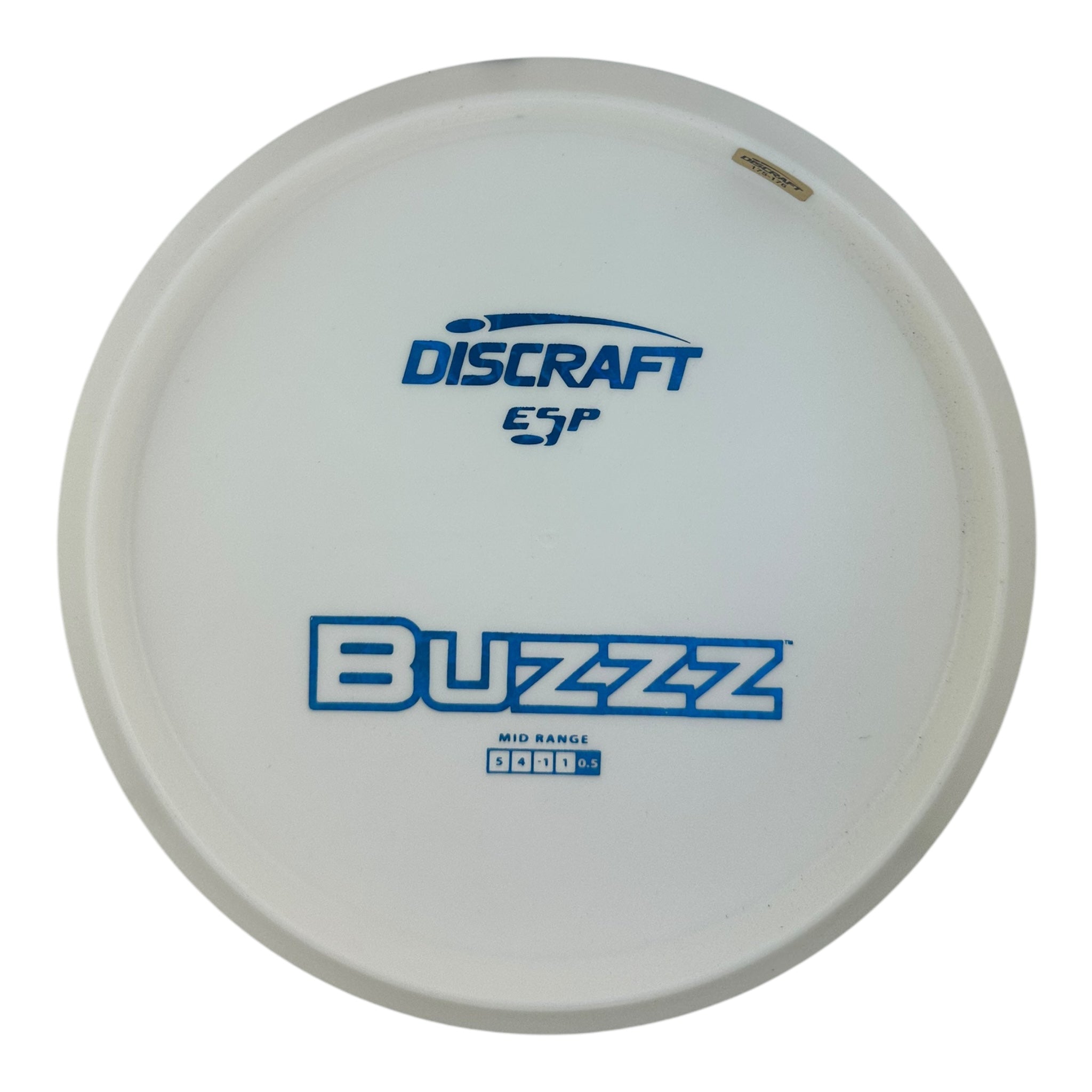 Discraft Buzzz - ESP Plastic - Pure White Bottom Stamp