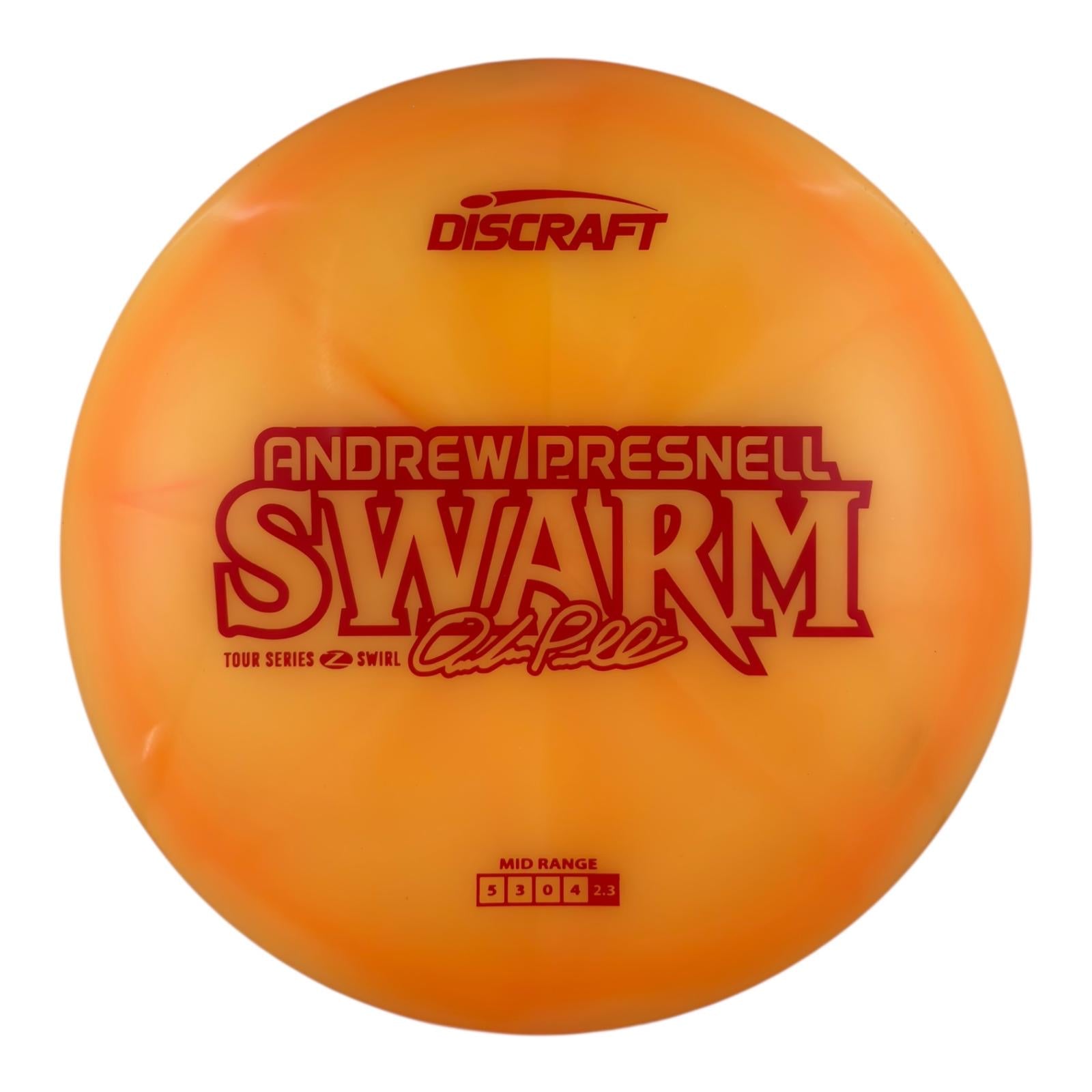 Discraft Swarm - Z Swirl Plastic - Andrew Presnell 2025 Tour Series