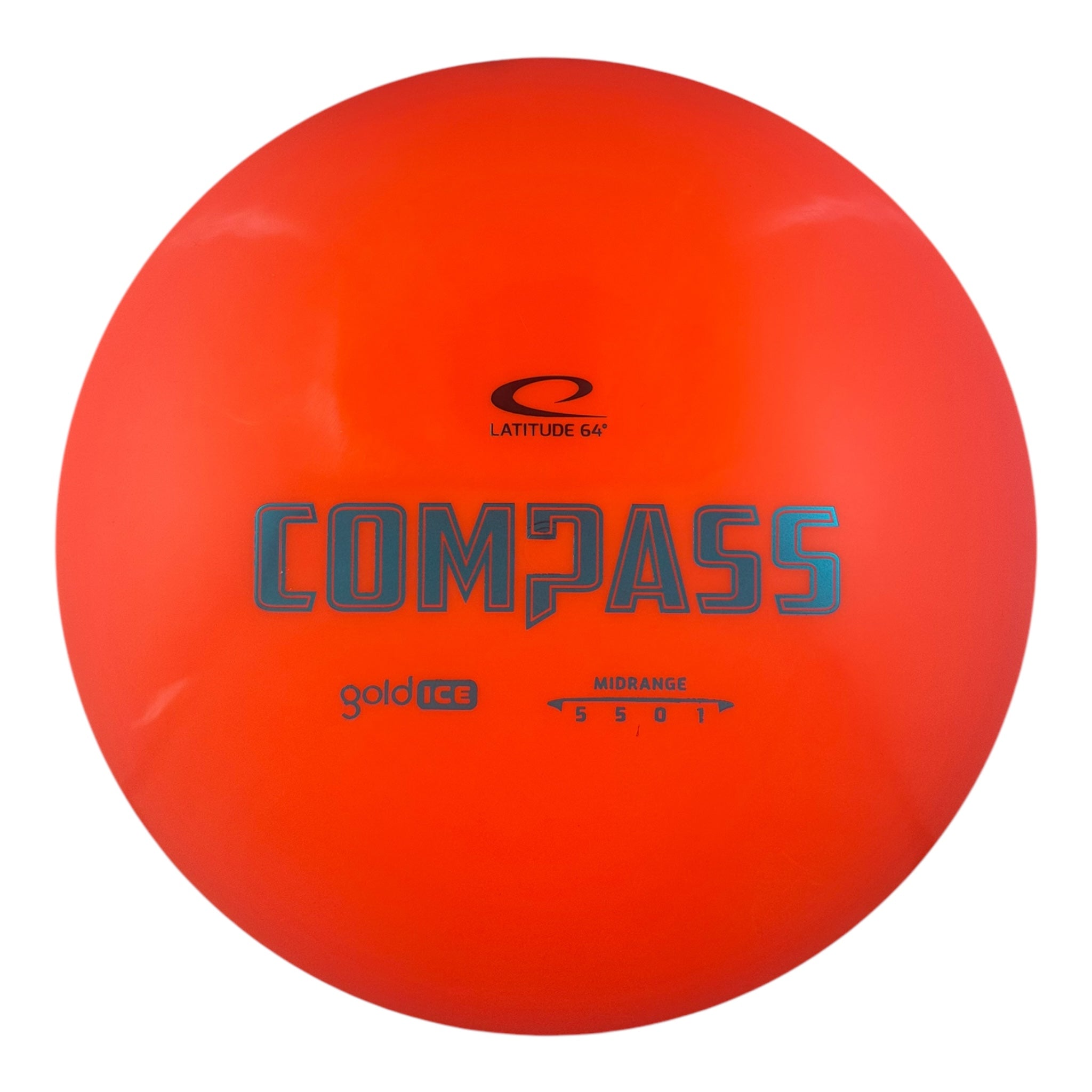 Latitude 64 Compass - Gold Ice Plastic