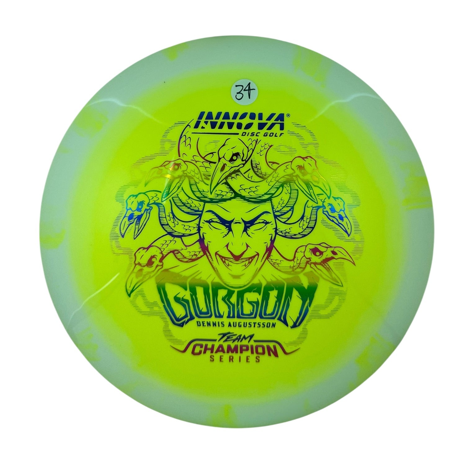 Innova Gorgon - Halo Star Plastic - Dennis Augustsson 2026 Tour Series