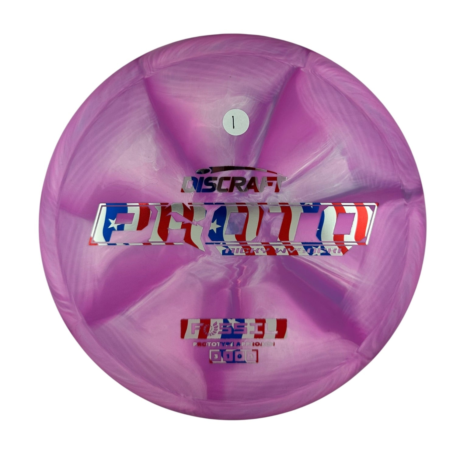 Discraft Fossil - Fossil - Ricky Wysocki CT Swirl Plastic