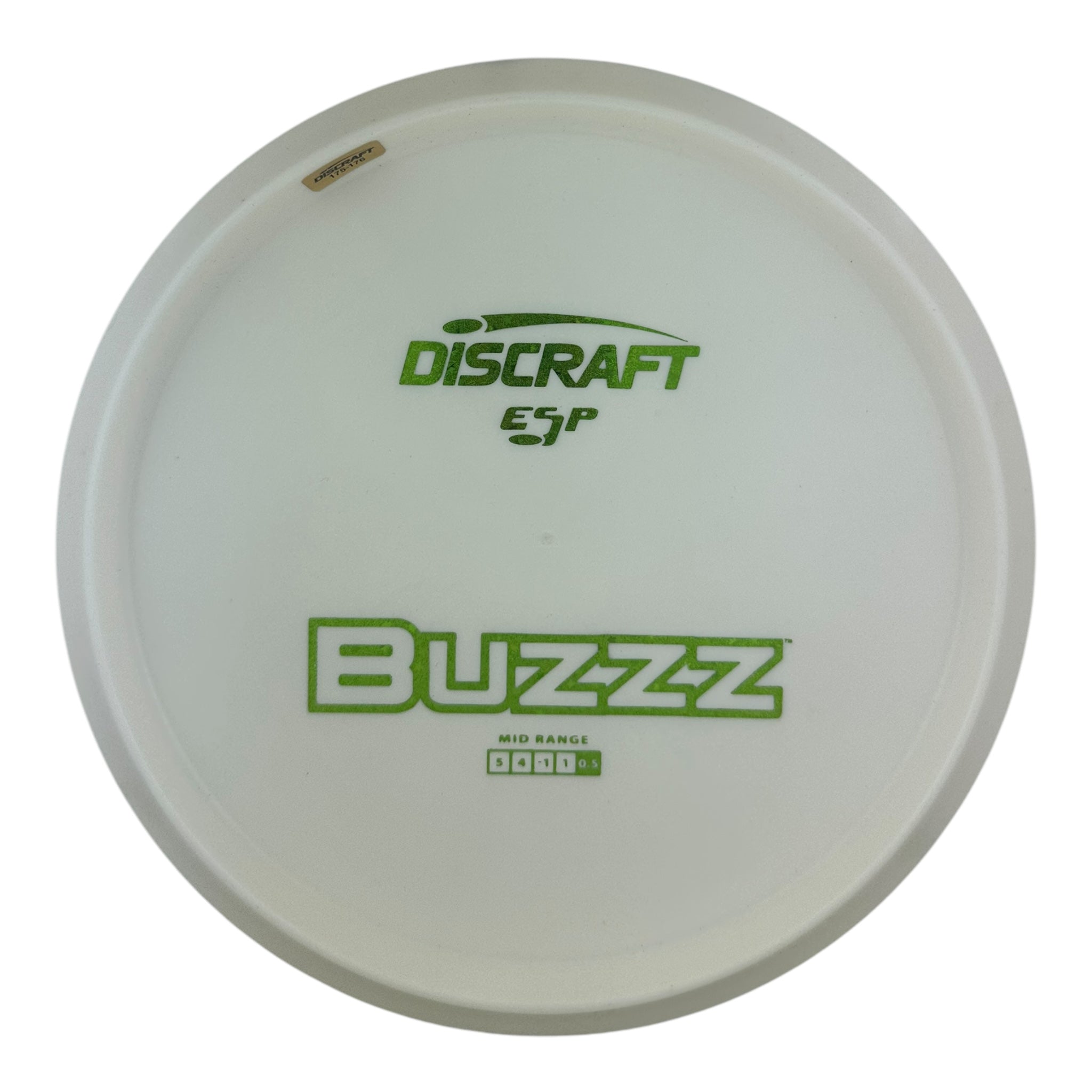 Discraft Buzzz - ESP Plastic - Pure White Bottom Stamp