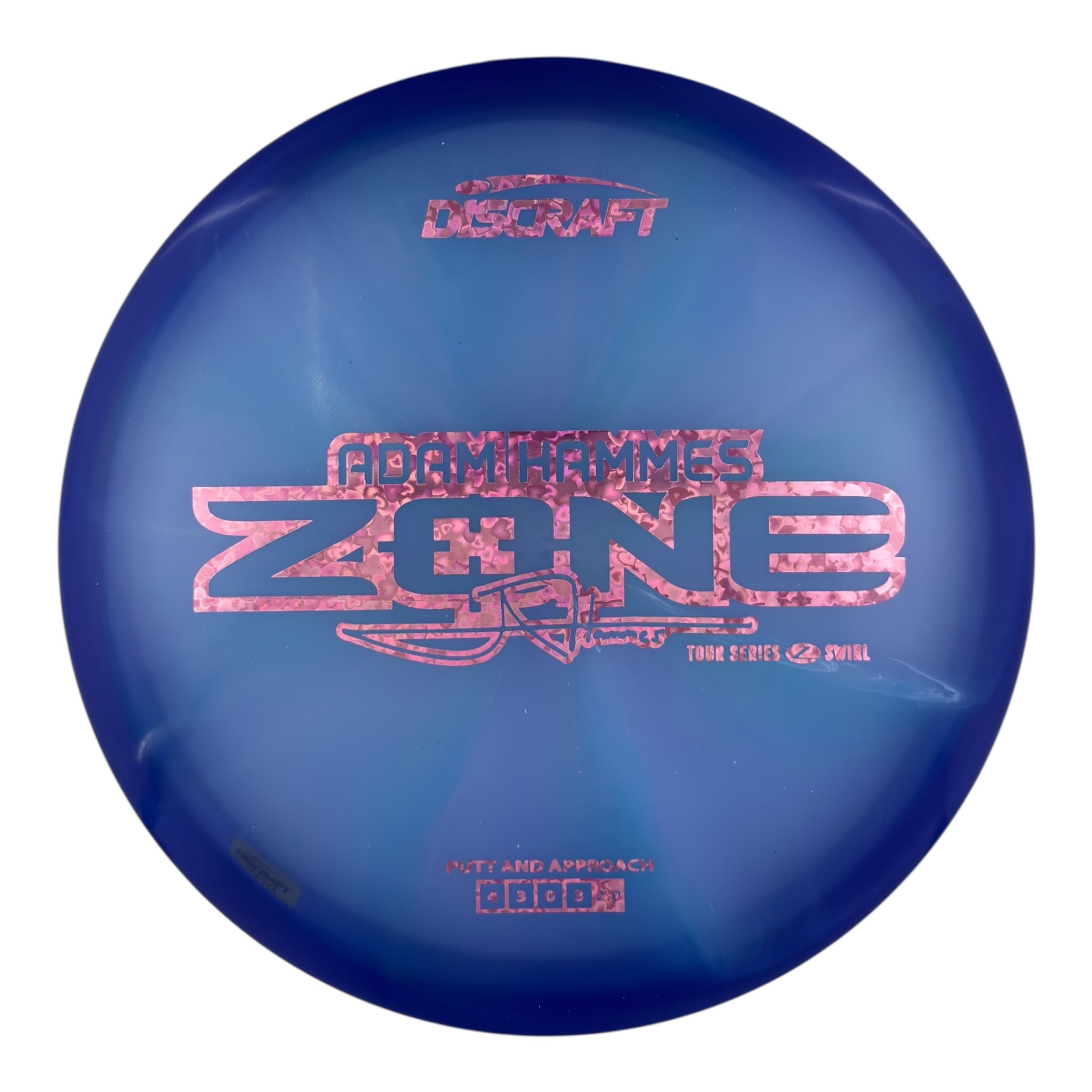 Discraft Zone - Z Swirl Plastic - Adam Hammes 2025 Tour Series