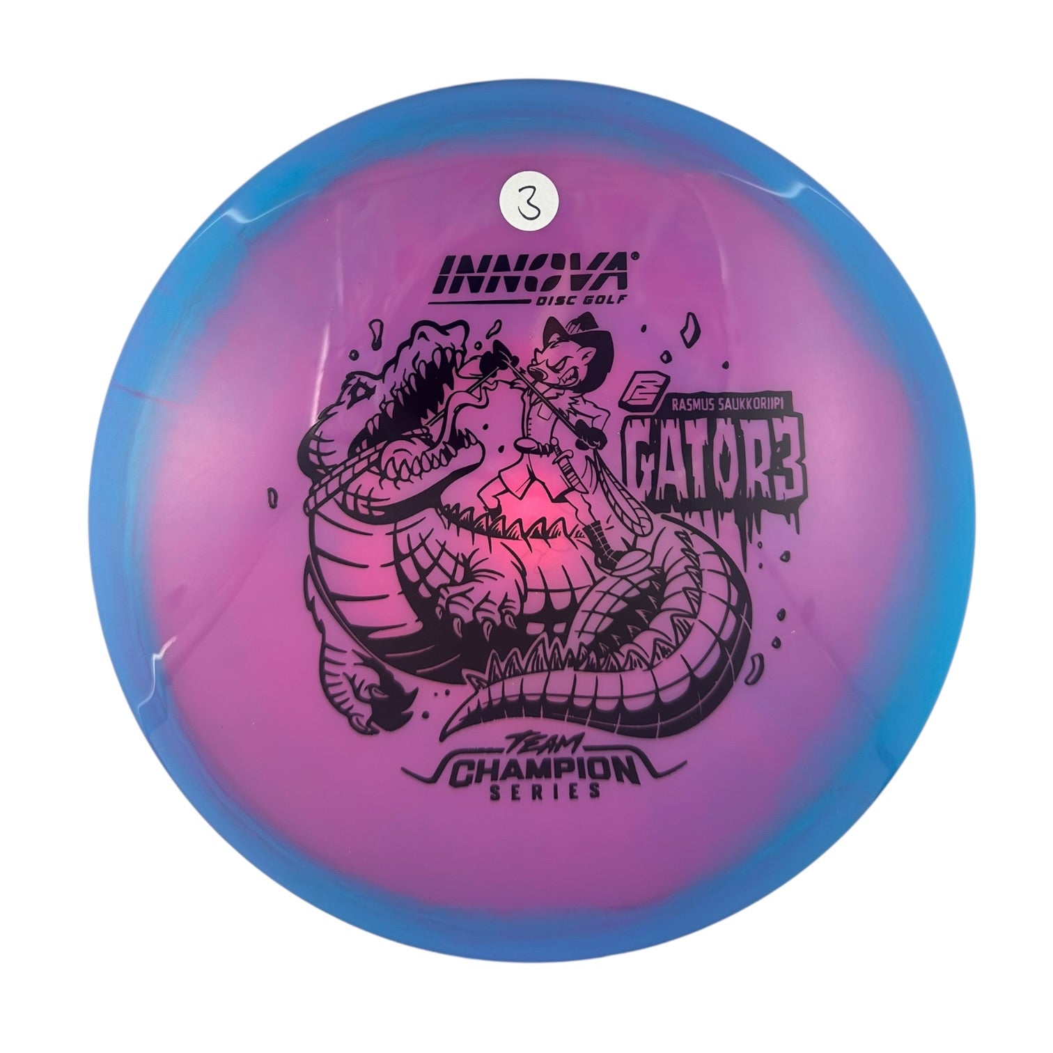 Innova Gator3 - Halo Champion Plastic - Rasmus Saukkoriipi 2026 Tour series