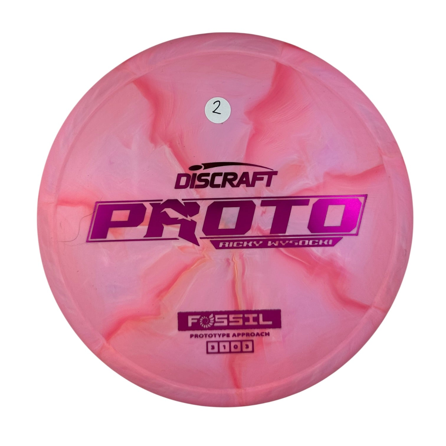 Discraft Fossil - Fossil - Ricky Wysocki CT Swirl Plastic