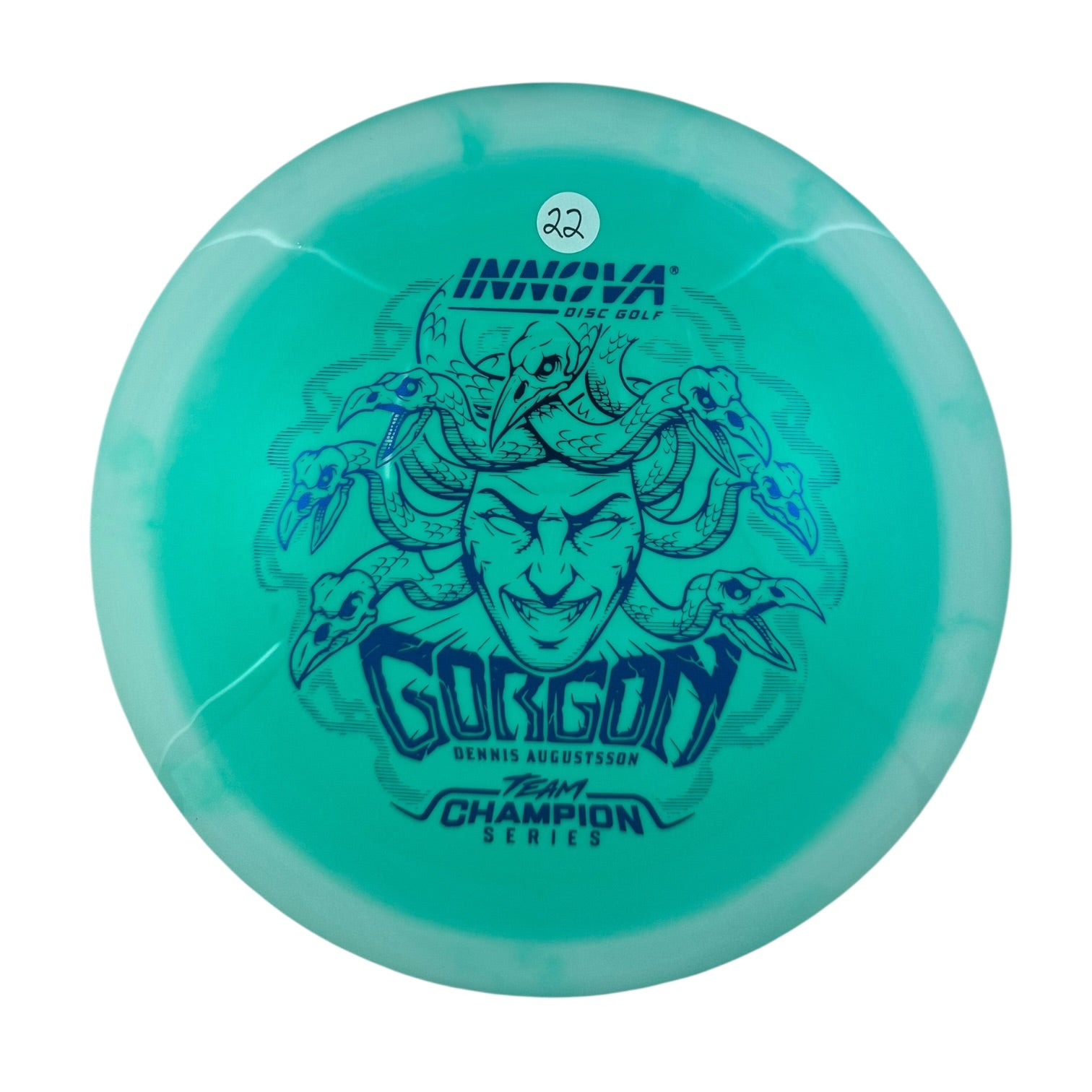 Innova Gorgon - Halo Star Plastic - Dennis Augustsson 2026 Tour Series
