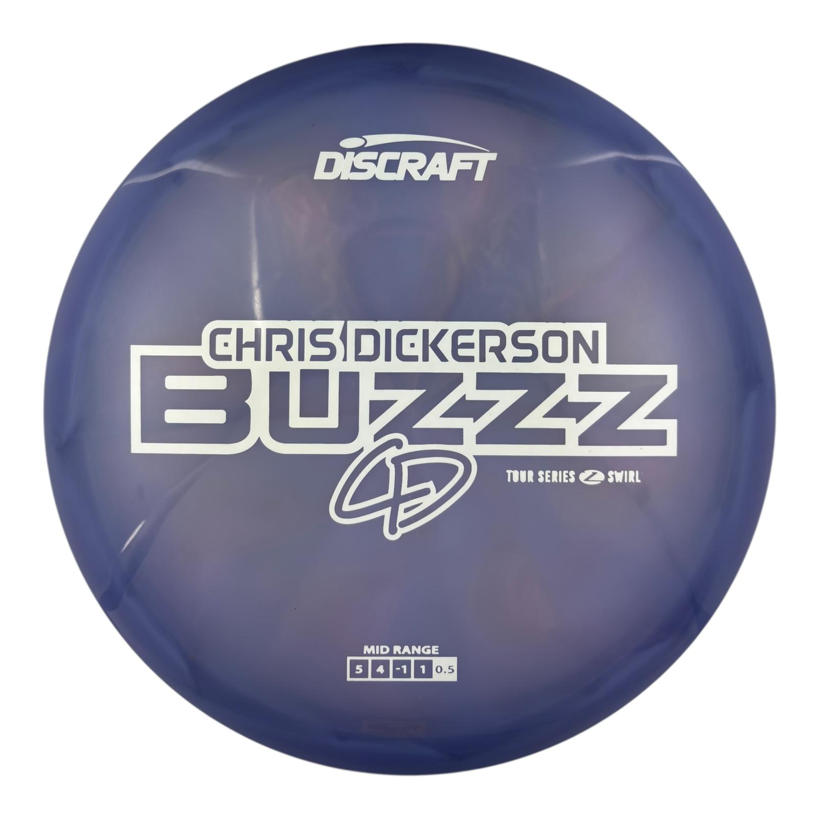 Discraft Buzzz - Z Swirl Plastic - Chris Dickerson 2025 Tour Series