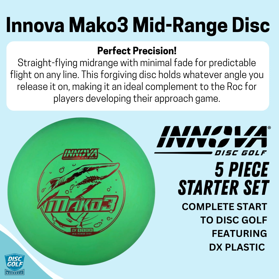 Innova 5 Piece Disc Golf Starter Set