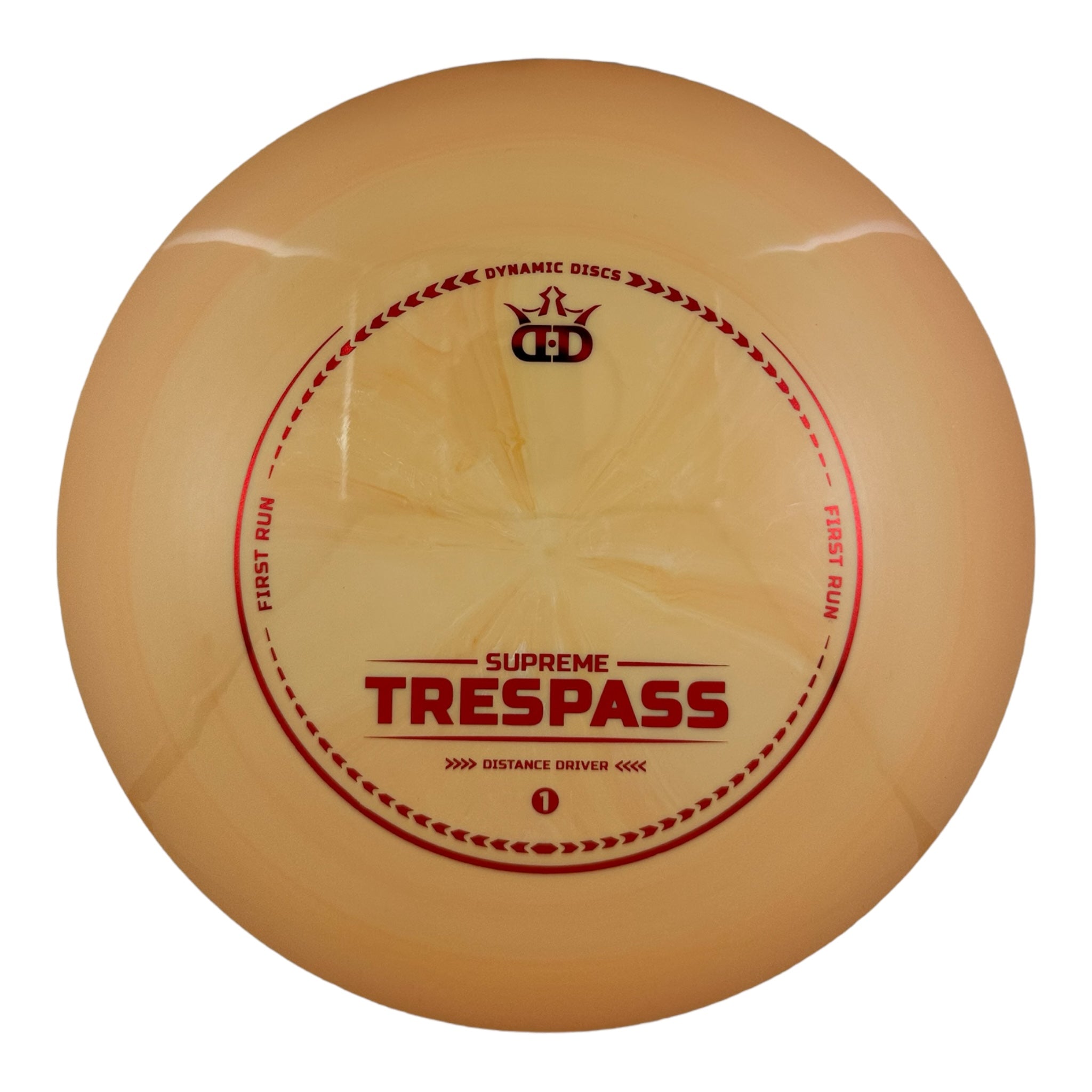 Dynamic Discs Trespass - Supreme Plastic - First Run
