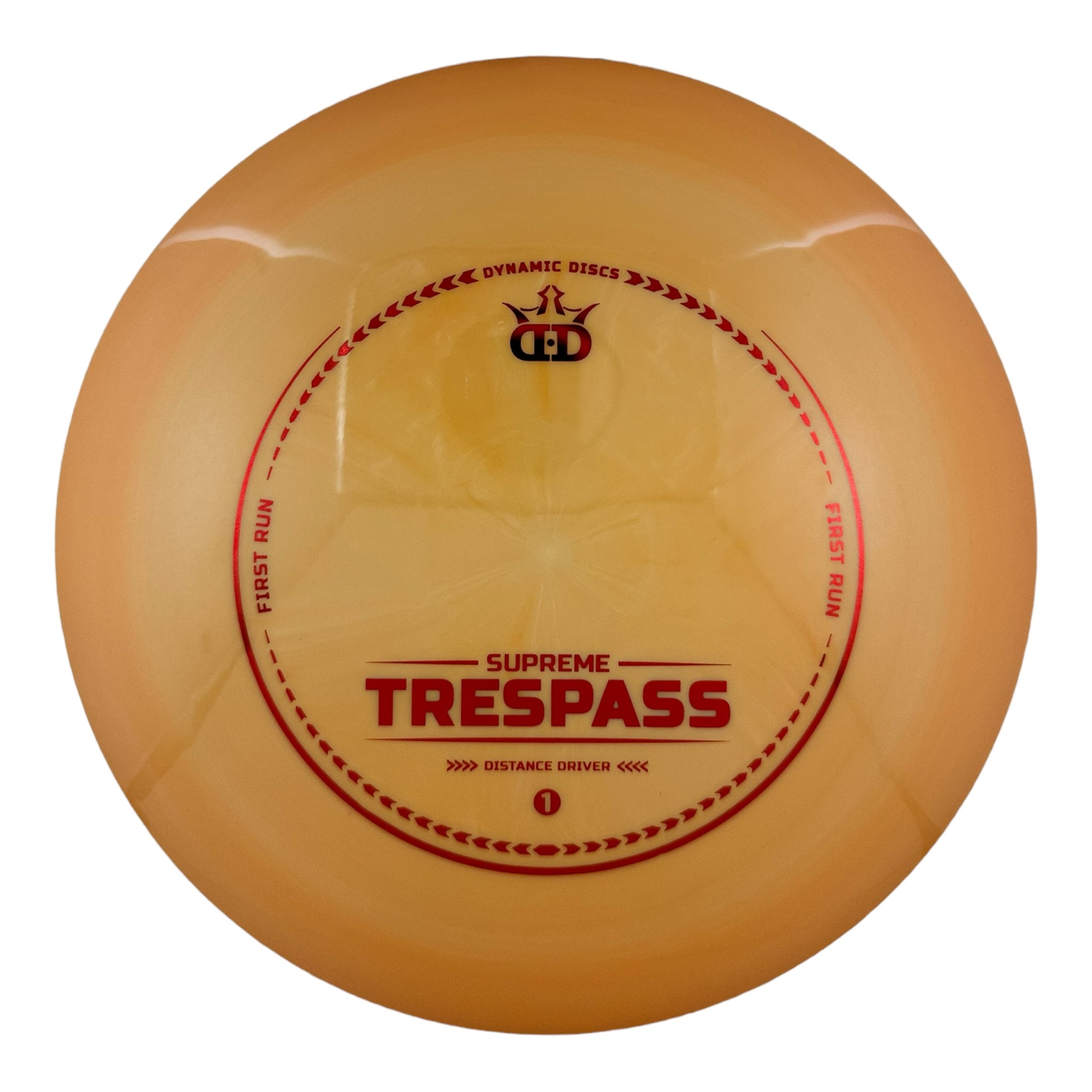 Dynamic Discs Trespass - Supreme Plastic - First Run