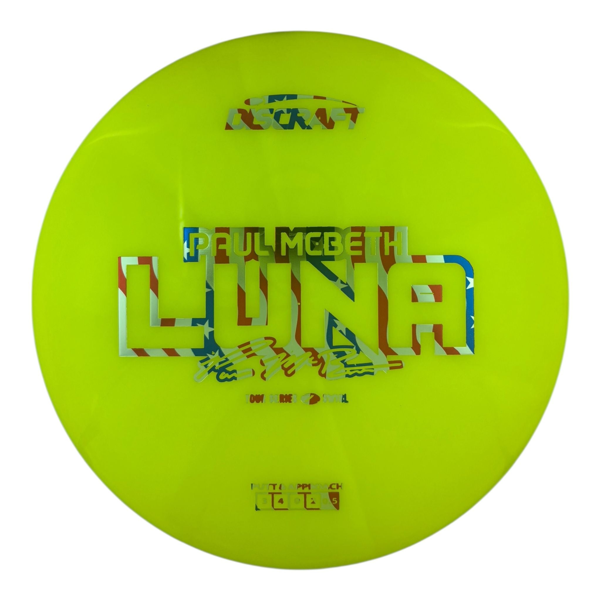 Discraft Luna - Z Swirl Plastic - Paul McBeth 2025 Tour Series