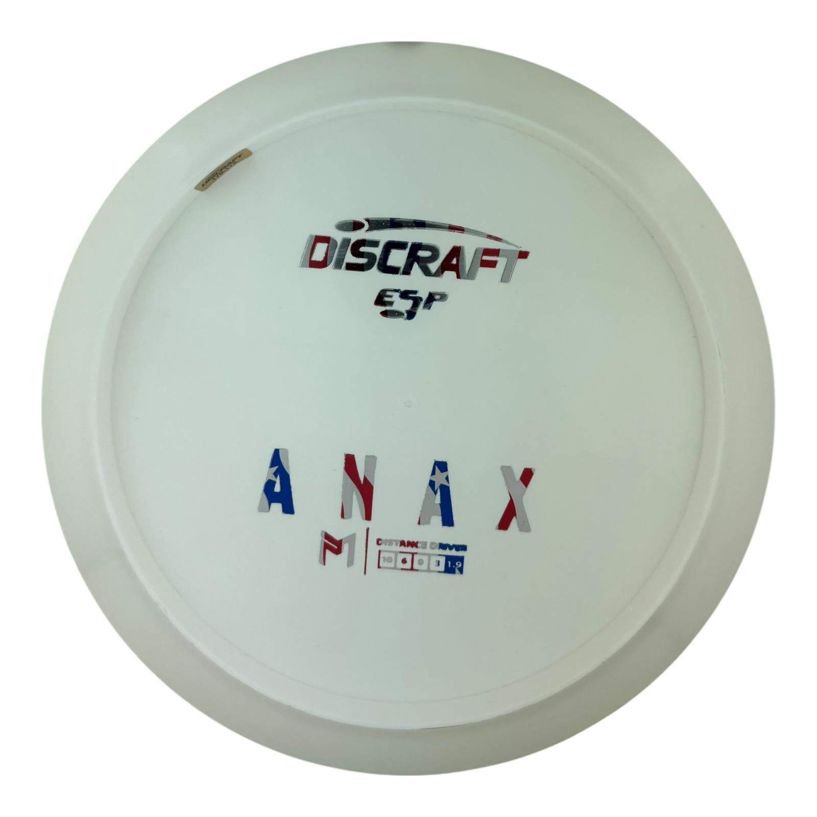 Discraft Anax - ESP Pure White Bottom Stamp