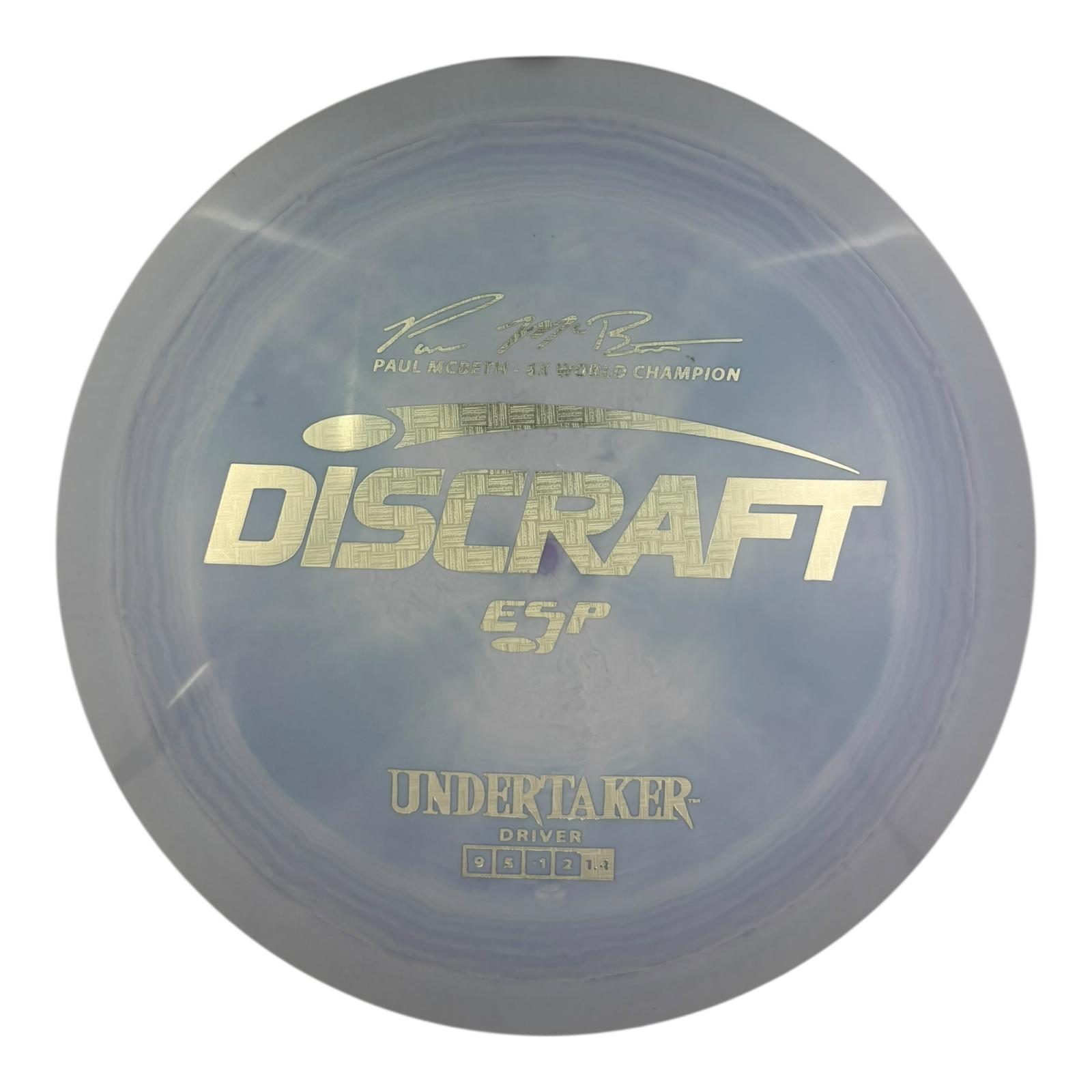 Discraft Undertaker - ESP Plastic - Paul McBeth Signature