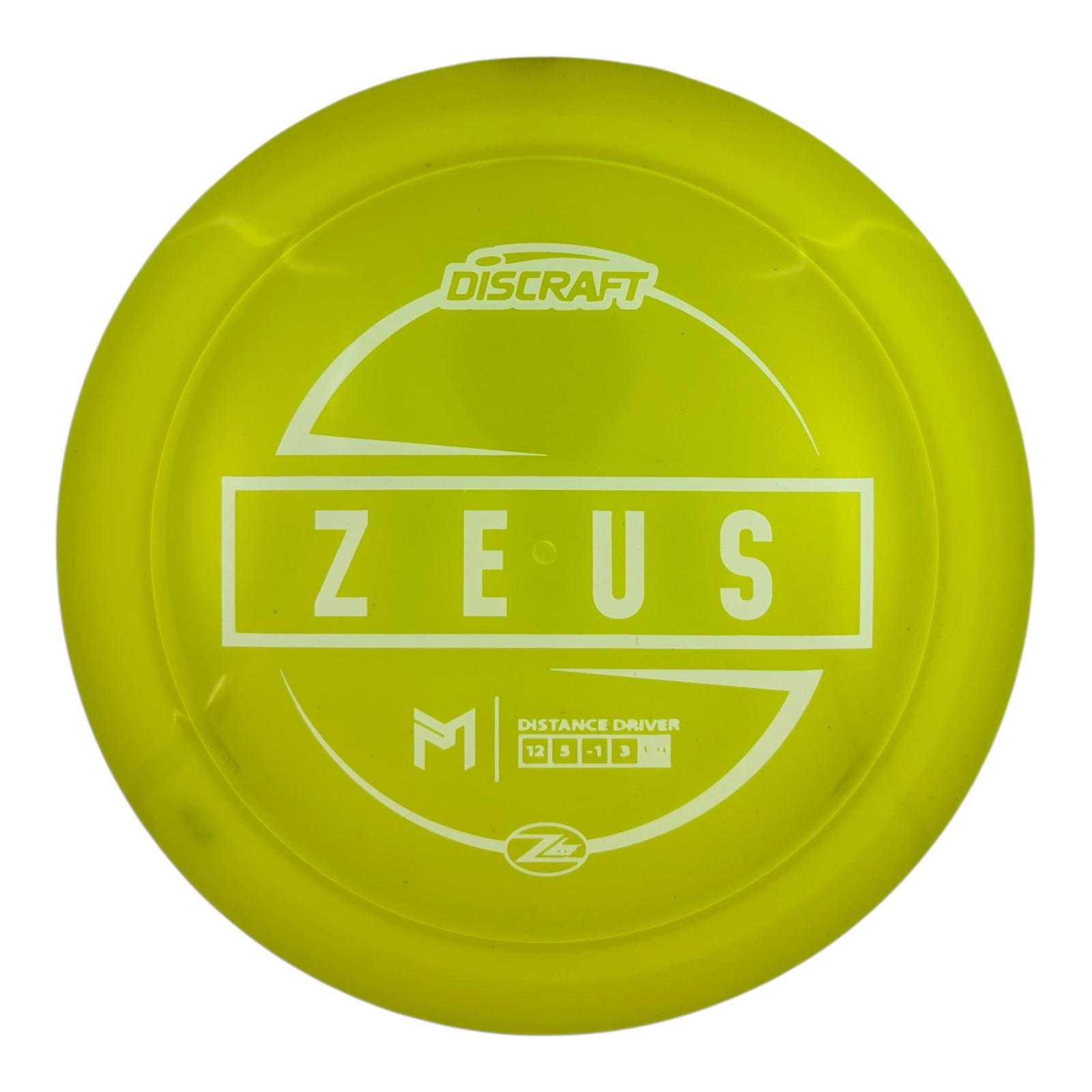 Discraft Zeus - Paul McBeth Z Lite Plastic