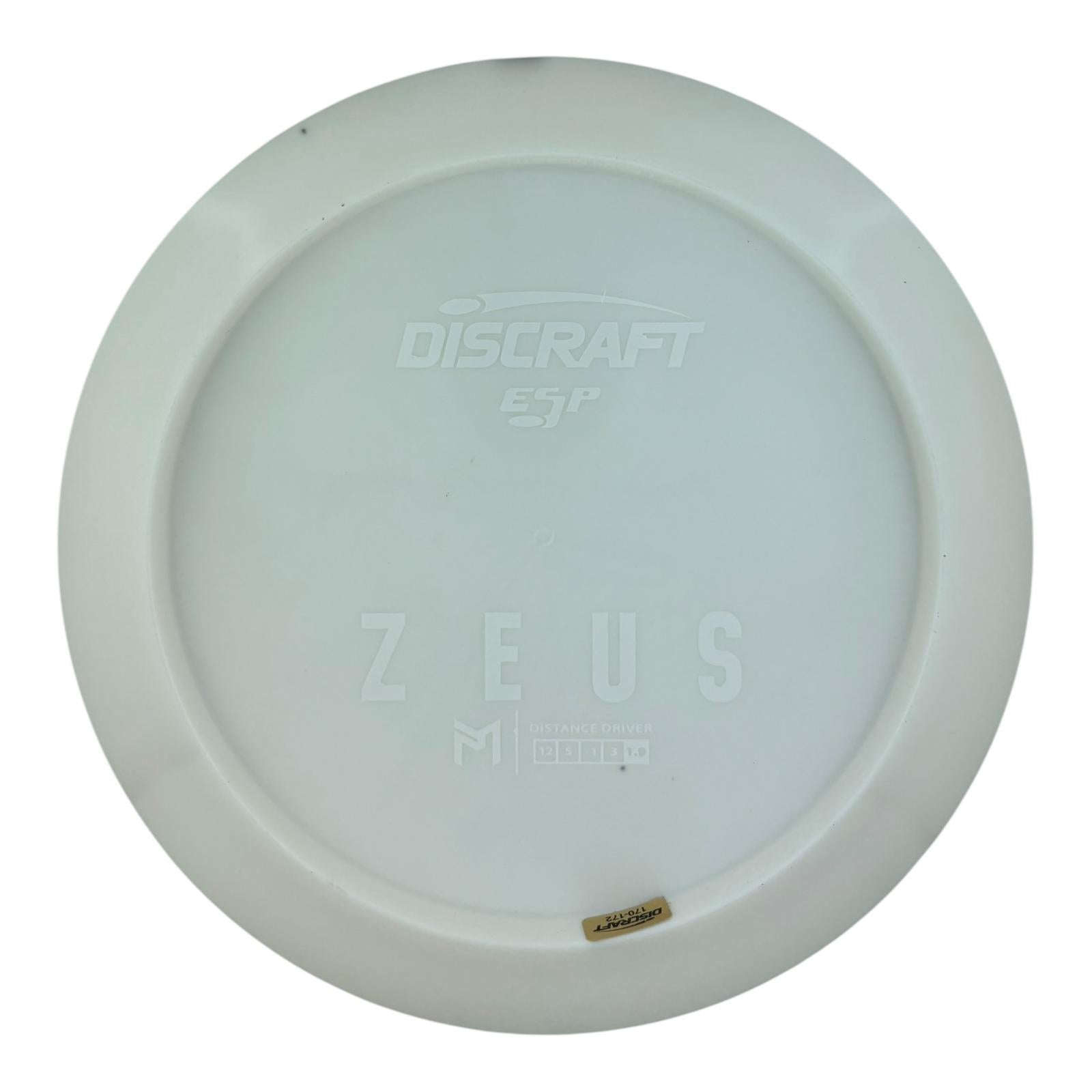 Discraft Zeus - ESP Blank White Bottom Stamp