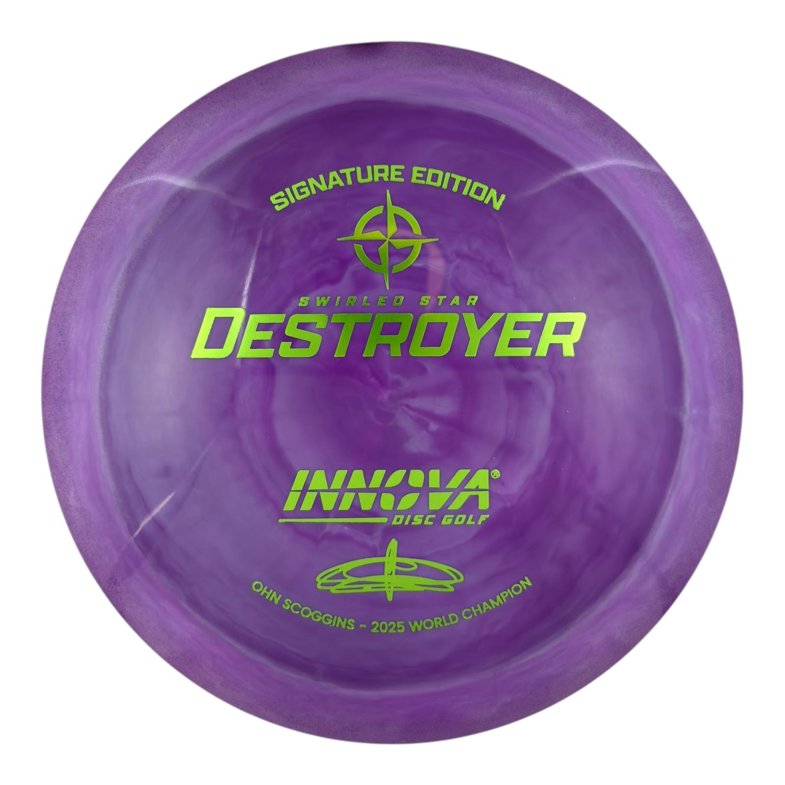 Innova Destroyer - Swirled Star Plastic - Ohn Scoggins Signature