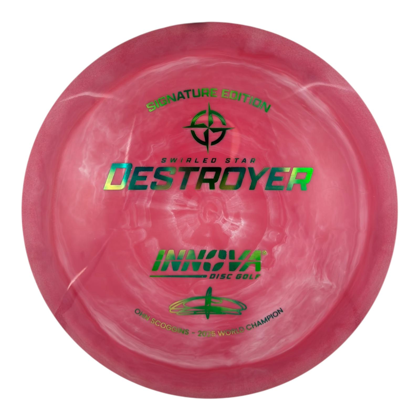 Innova Destroyer - Swirled Star Plastic - Ohn Scoggins Signature