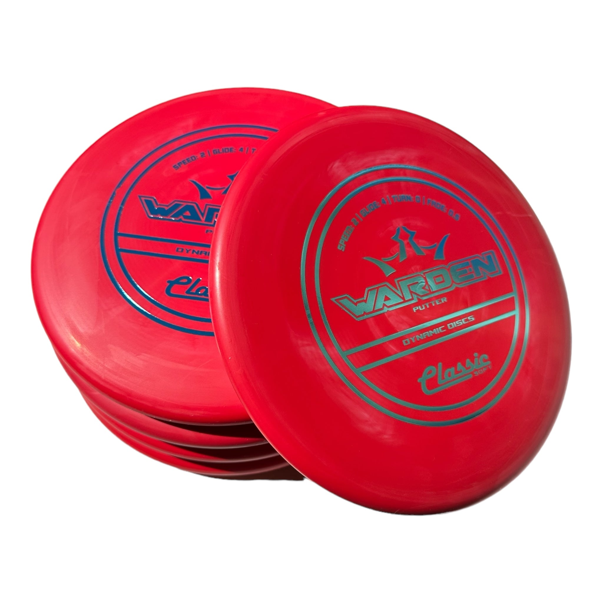 Putter Bundle 5 Pack Dynamic Discs Warden - Classic Soft