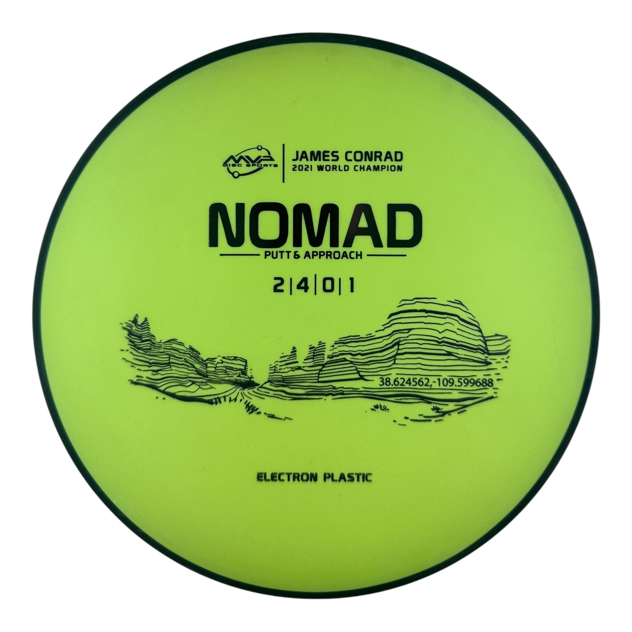MVP Nomad - Electron James Conrad World Champion