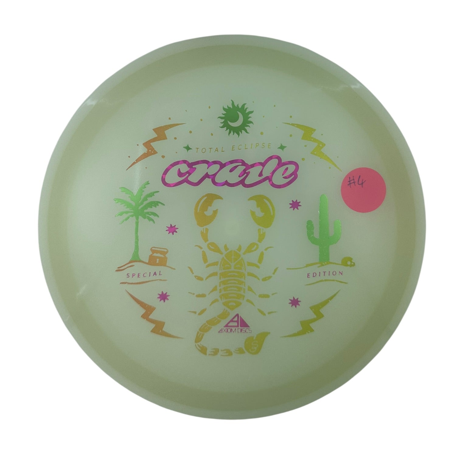 Axiom Crave - Total Eclipse Glow Plastic - Special Edition