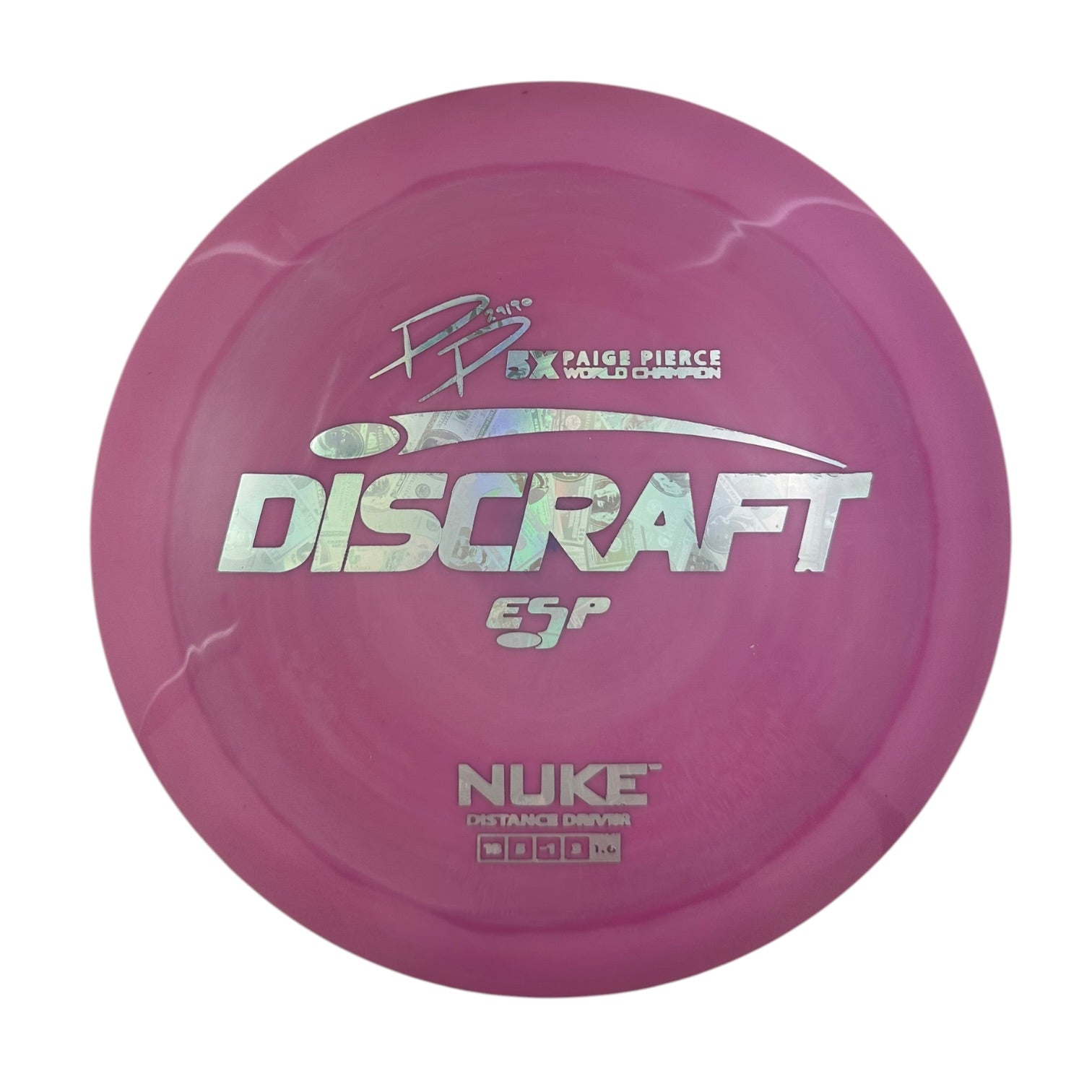 Discraft Nuke - ESP Plastic - Paige Pierce 5X