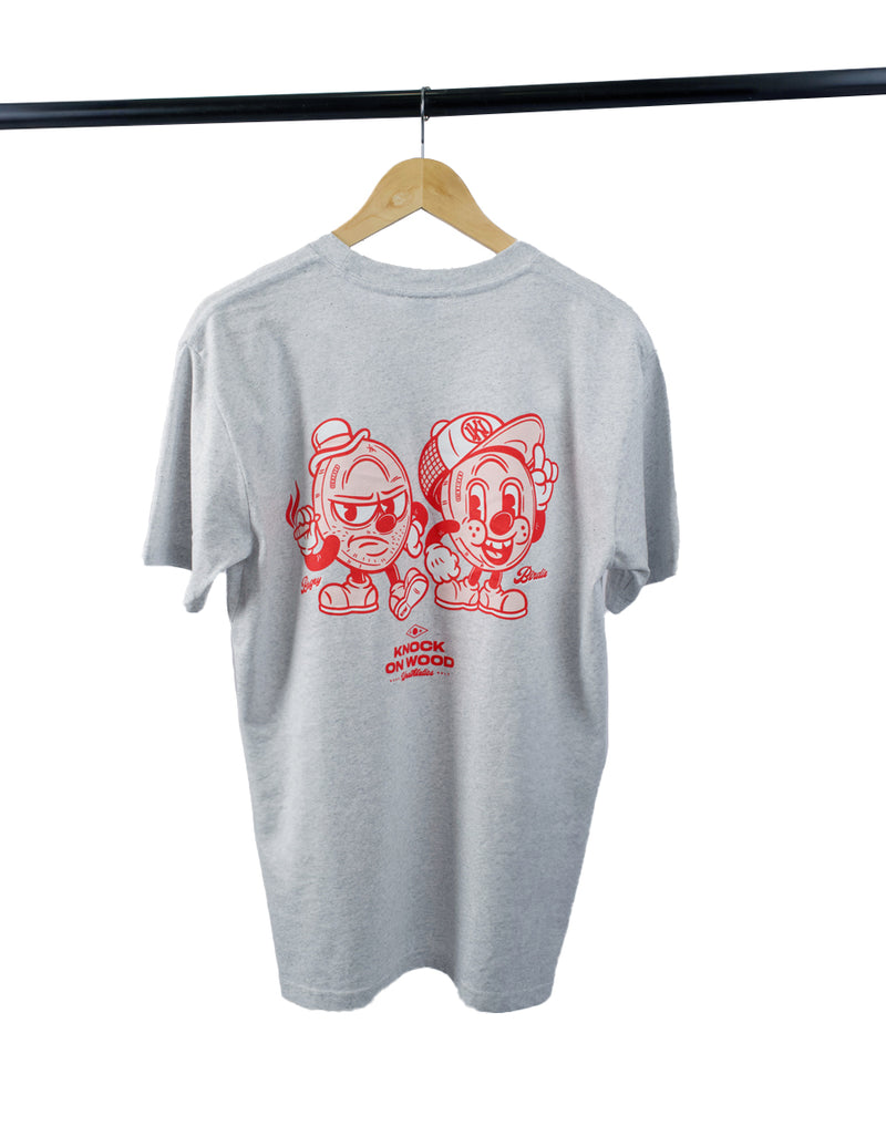 Knock On Wood Mascot Casual Tee